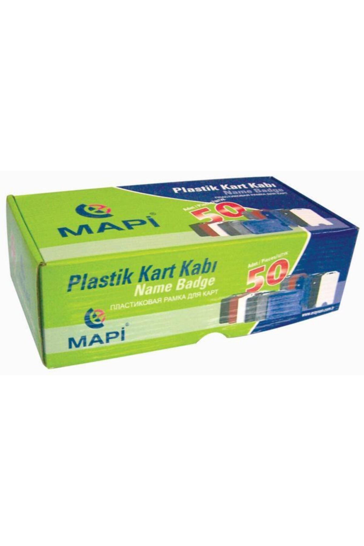 Mapi 910 12 03 Kart Kabı Yatay Kırmızı