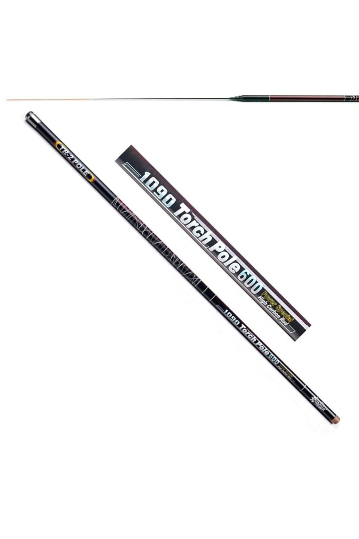CAPTAIN 1090 Captain Carbon Torch Pole Göl Kamışı 600 Cm