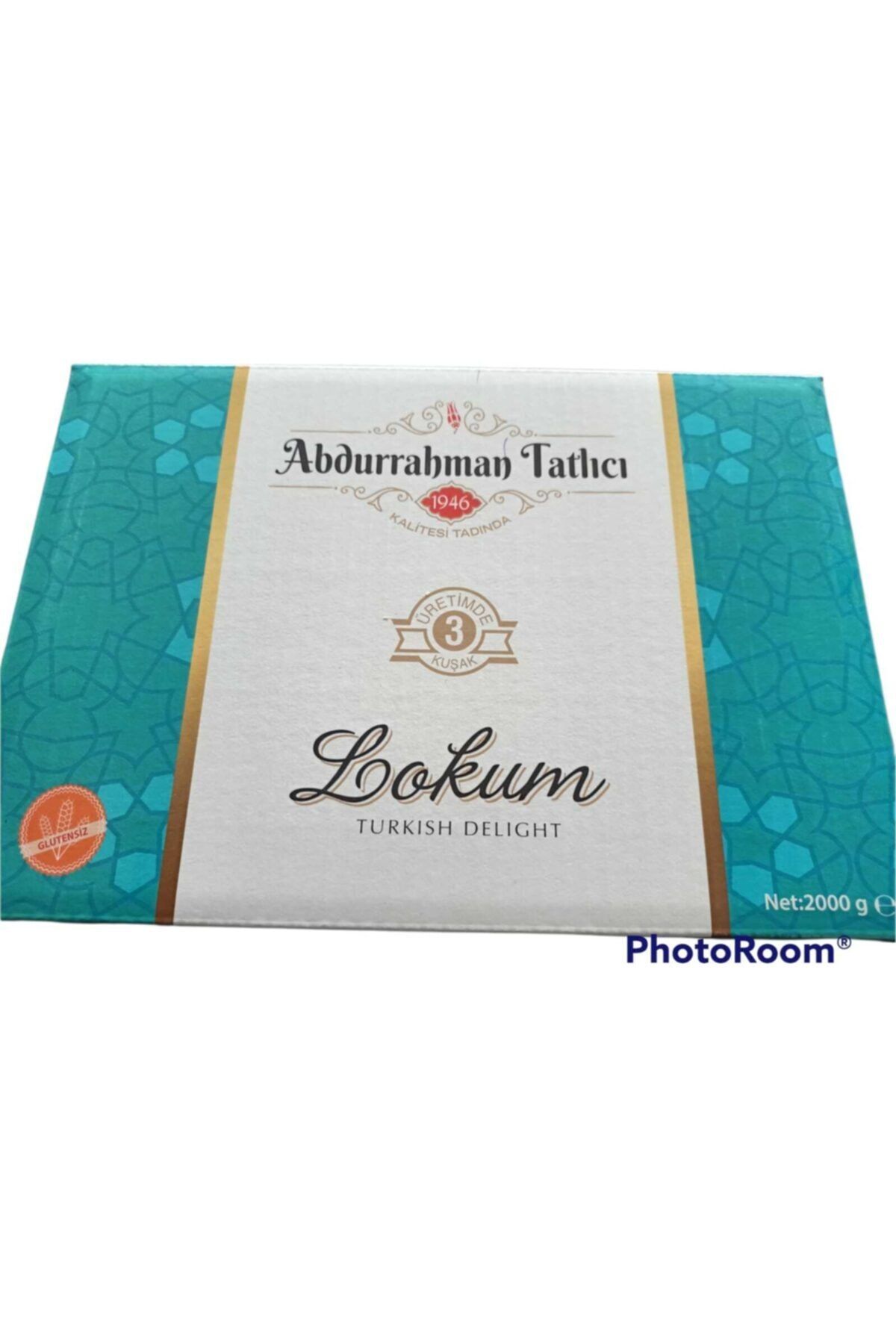 Abdurrahman Tatlıcı Lokum Cezerye 2000 Gr