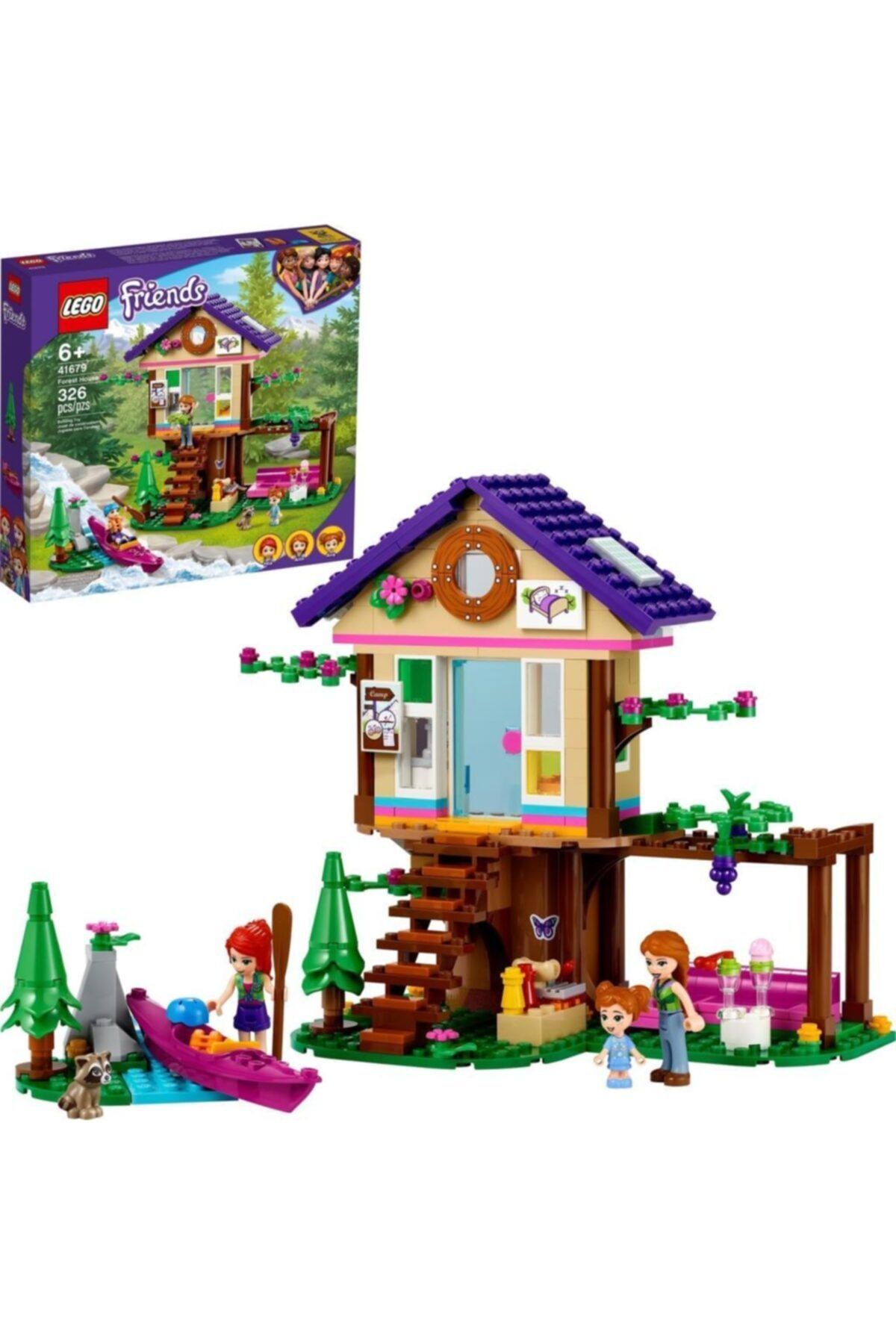 LEGO ® Friends Orman Evi 41679 (326 Parça) Lisanslı Ürün