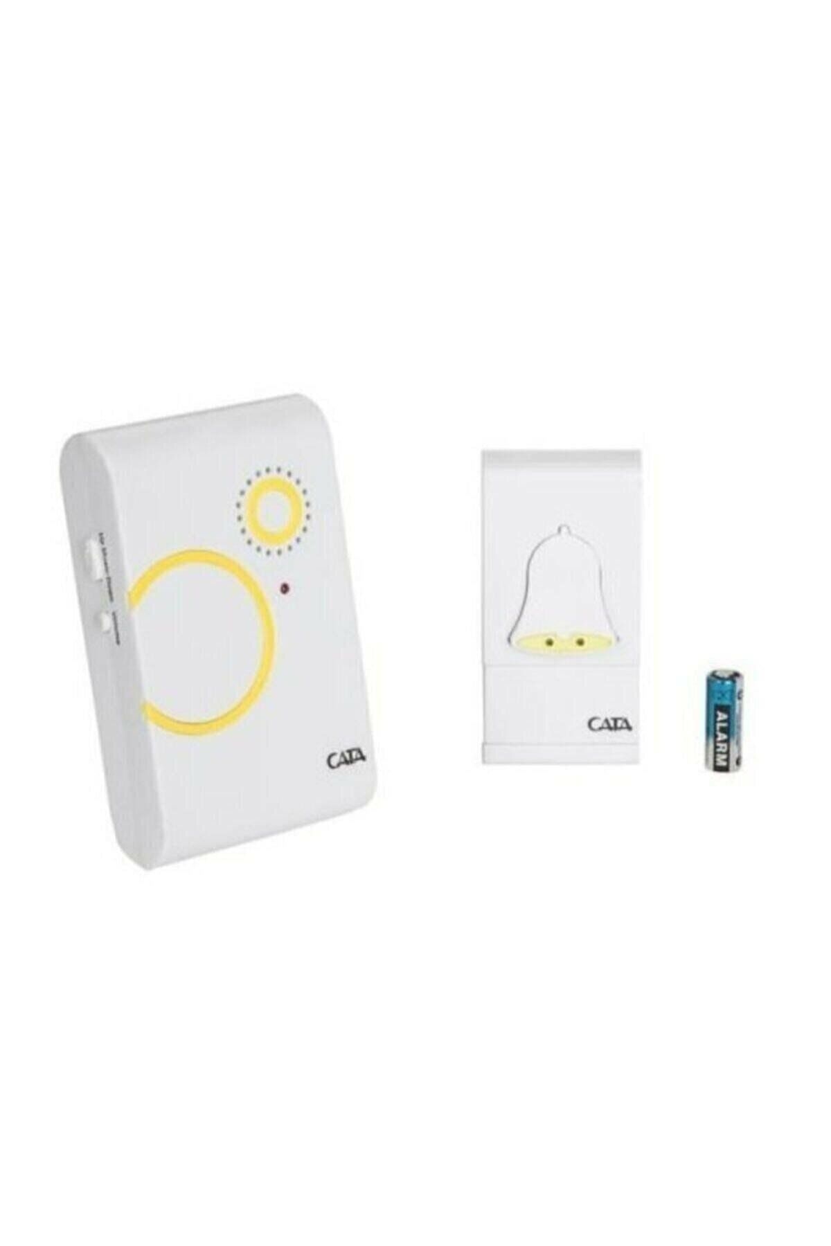 Cata Ct-101 Kablosuz Uzaktan Kumandalı Kapı Zili 50-100 ml Hasta Çağrı Cihazı