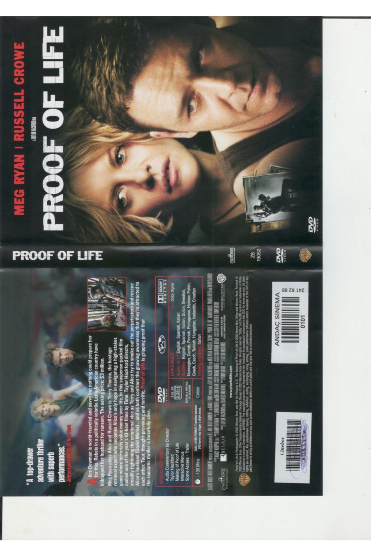 DVD Yaşam Kanıtı