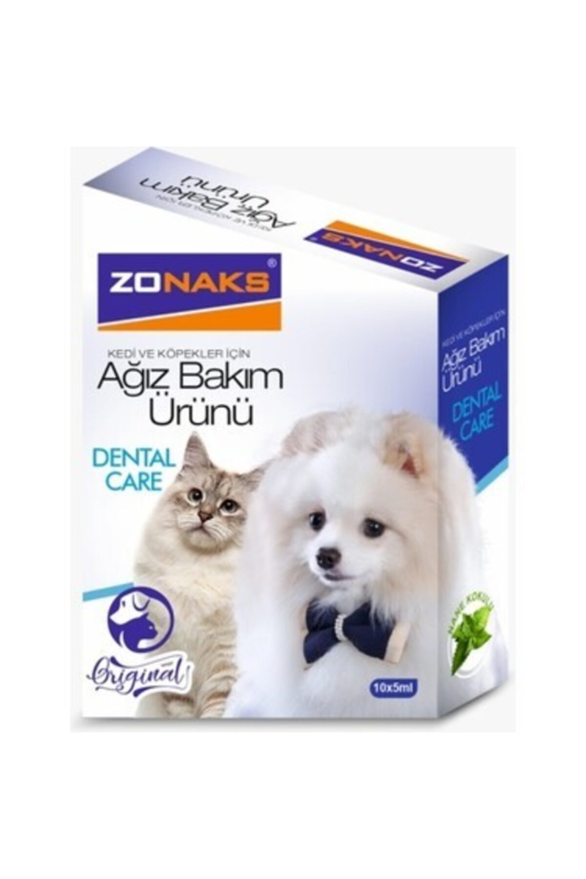 Zonaks Kedi Ve Köpek Için Ağız Bakım Ürünü 10x5ml