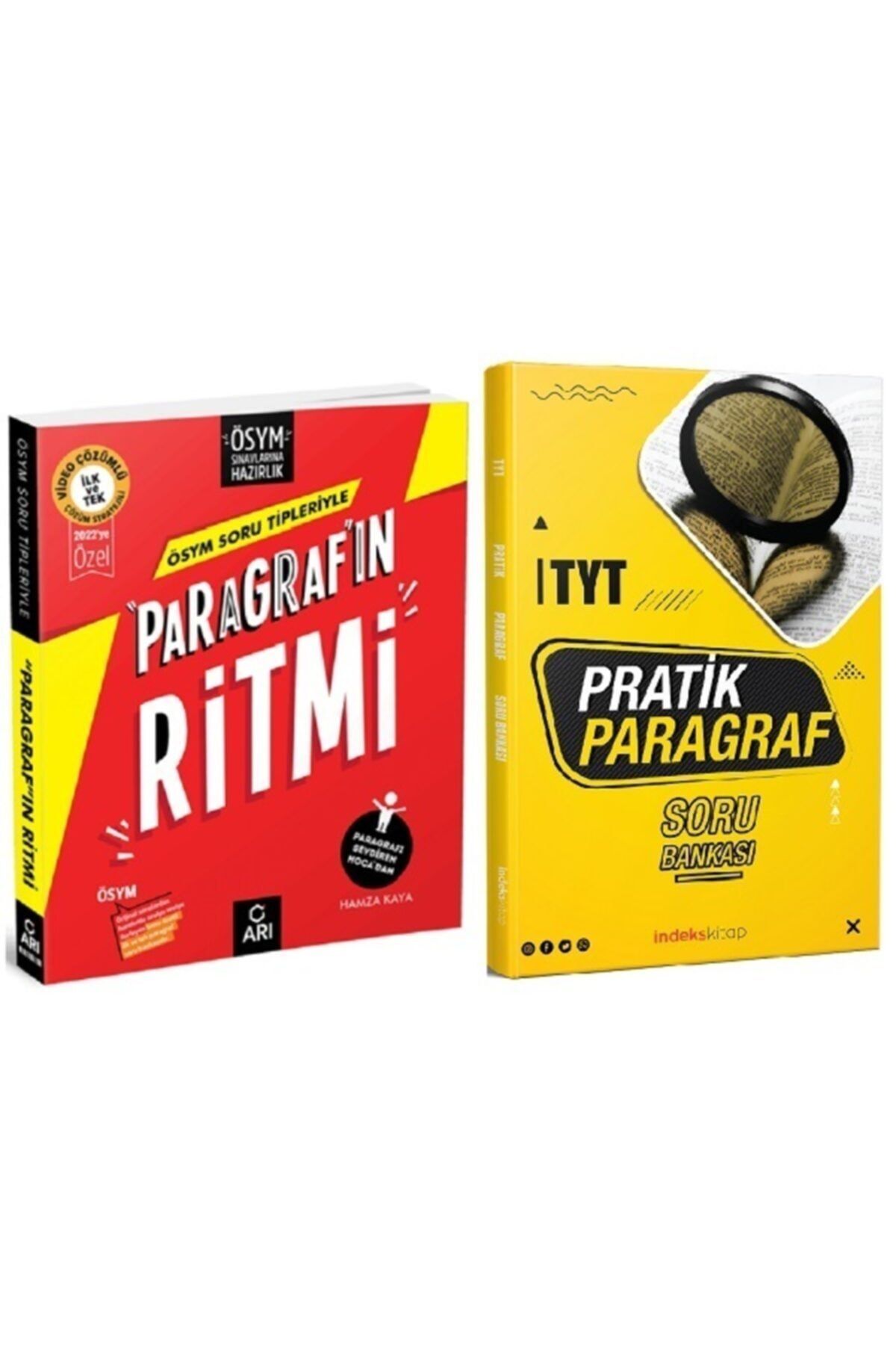 Arı Yayınları 2022 Yks Tyt Paragrafın Ritmi Soru 2 Li Set Arı + Indeks Kitap Yayınları