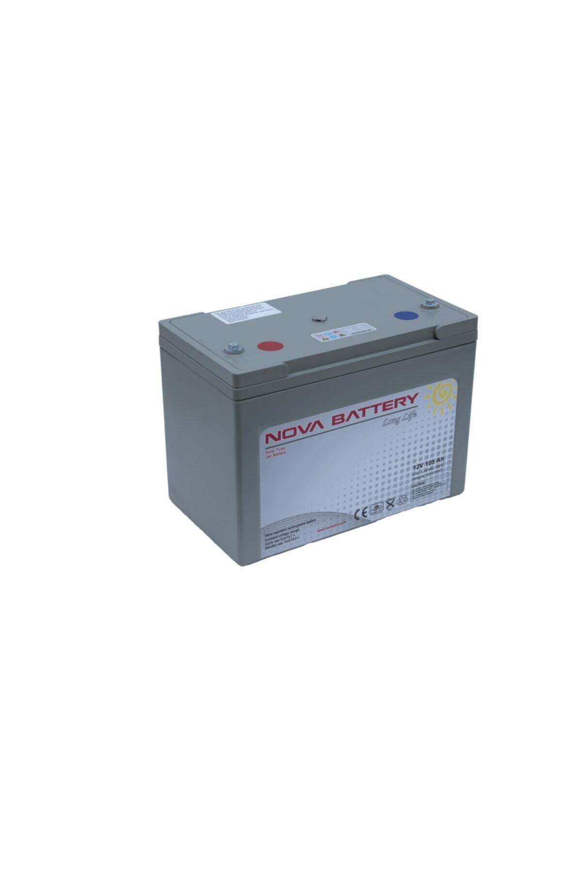 Nova Akü 12v 105 Ah Amper Solar Jel Akü