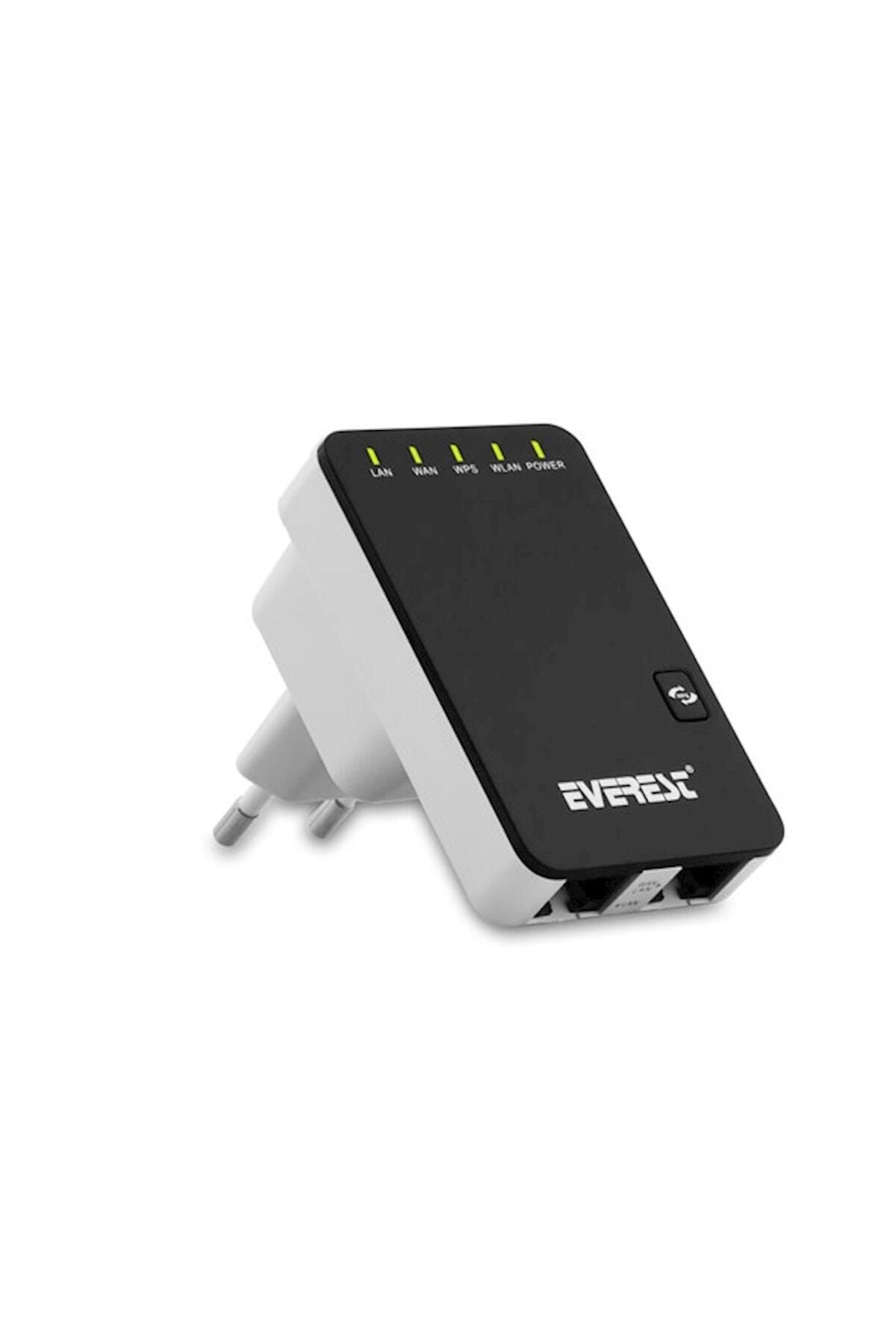 Everest Ewr-523n2 Kablosuz-n Multi-function 300 Mbps Repeater Access Point Bridge Siyah Client Route