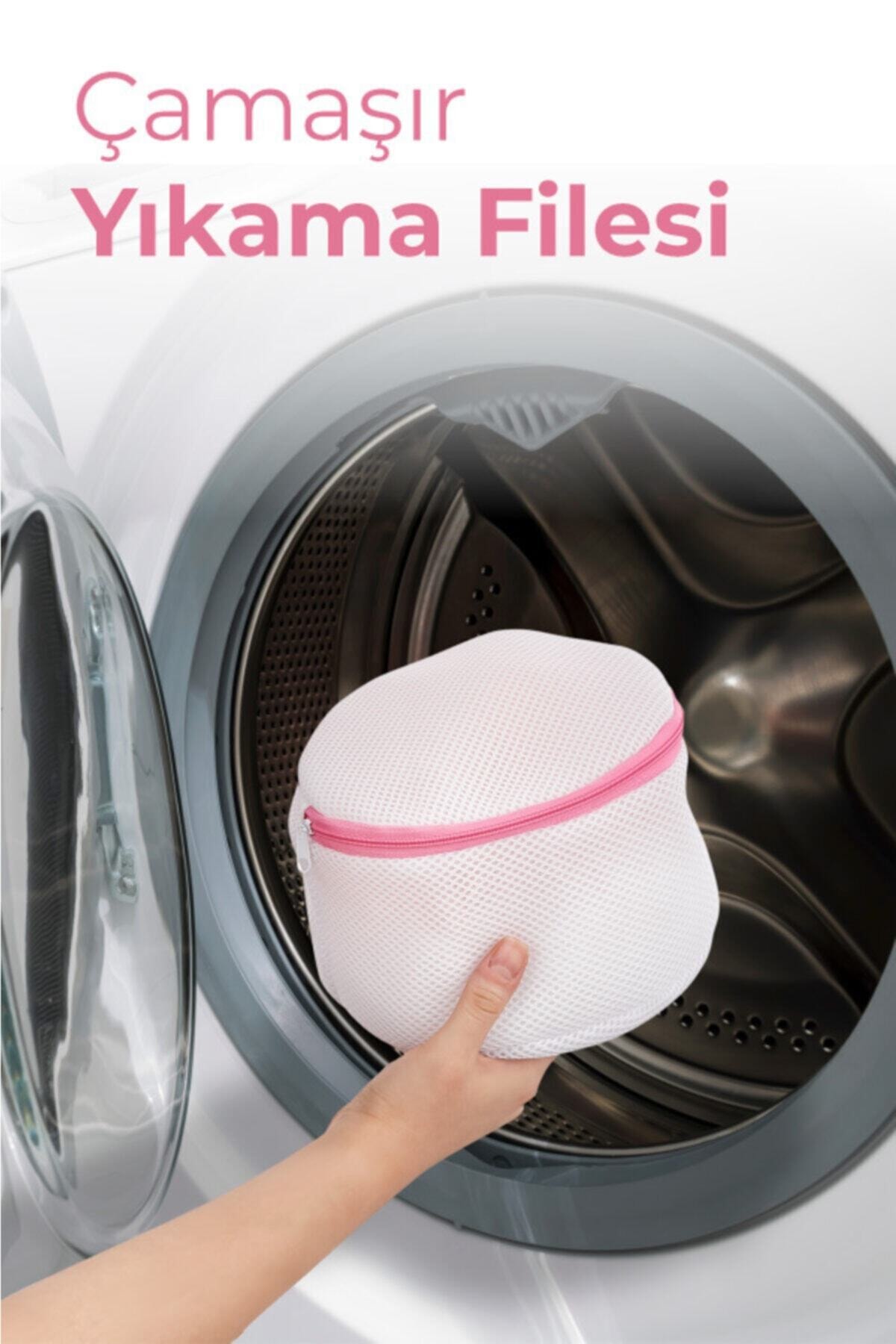 she berrak Fermuarlı Çamaşır Yıkama Filesi