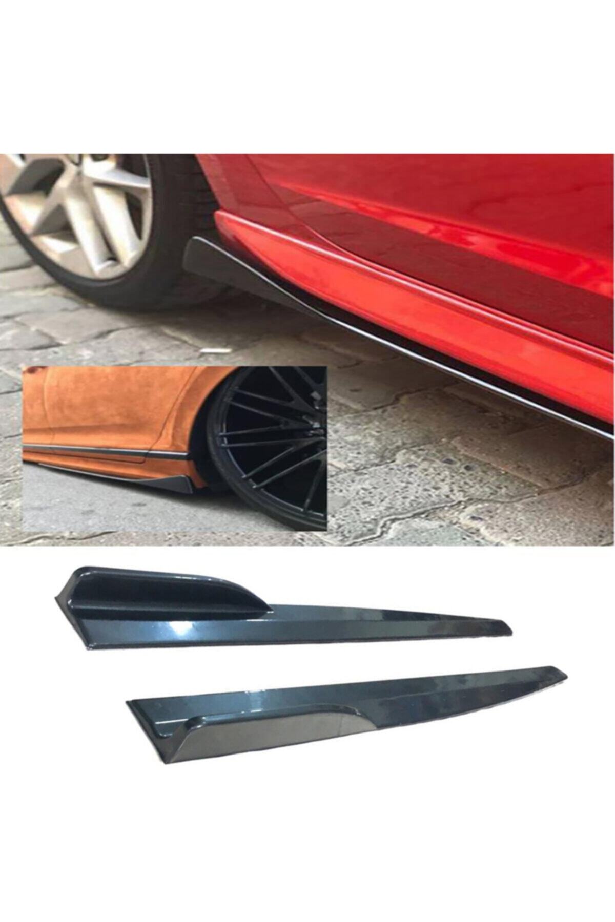 MKG Renault Kadjar 2015-2018 Kulaklı Yan Marşpiyel Altı Lip Kısa 86 Cm Piona Black
