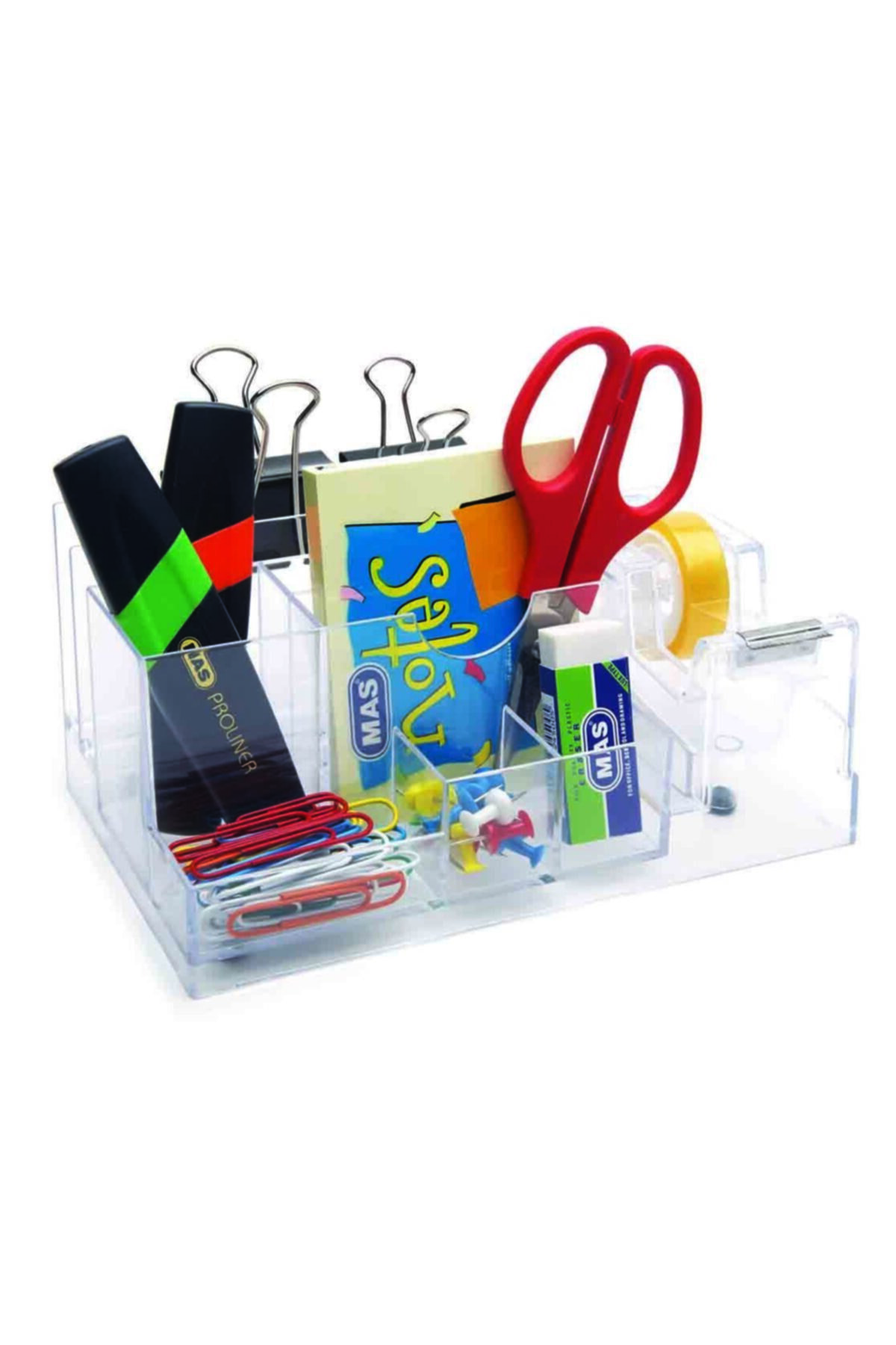 Master Copy Mas 815 Desk Organizer (bant Kesicili) Şeffaf