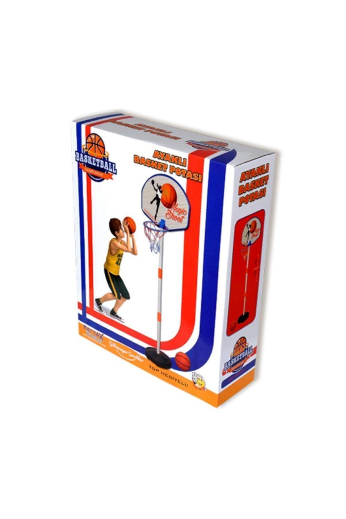 AKÇİÇEK OYUNCAK Ayarlanabilir Ayaklı Basketbol Potası