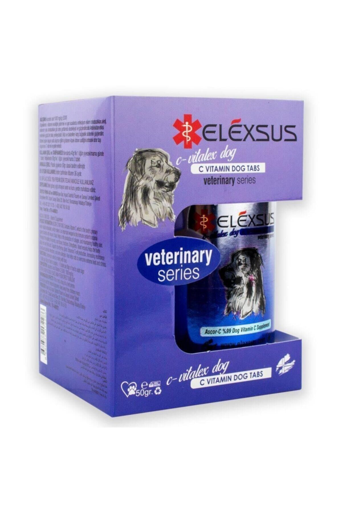 Elexsus Köpekler Için C Vitamin Tableti 50gr