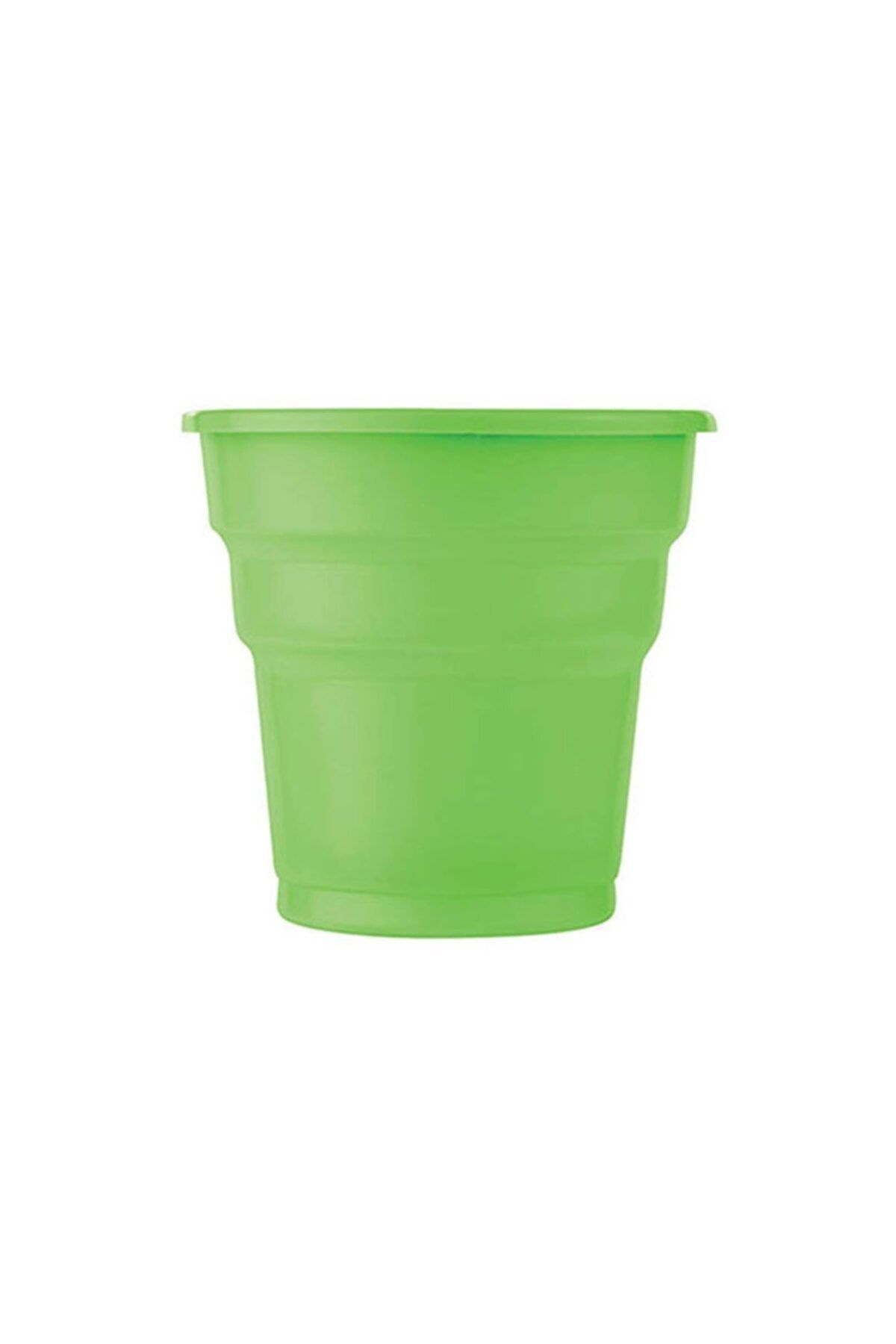 hediyelikcim Plastik 25 Li Tek Kullanımlık Parti Bardağı Yeşil