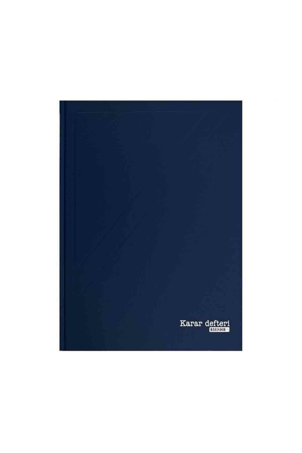Bayındır Karar Defteri Ciltli 144 Yaprak 24x34 Cm