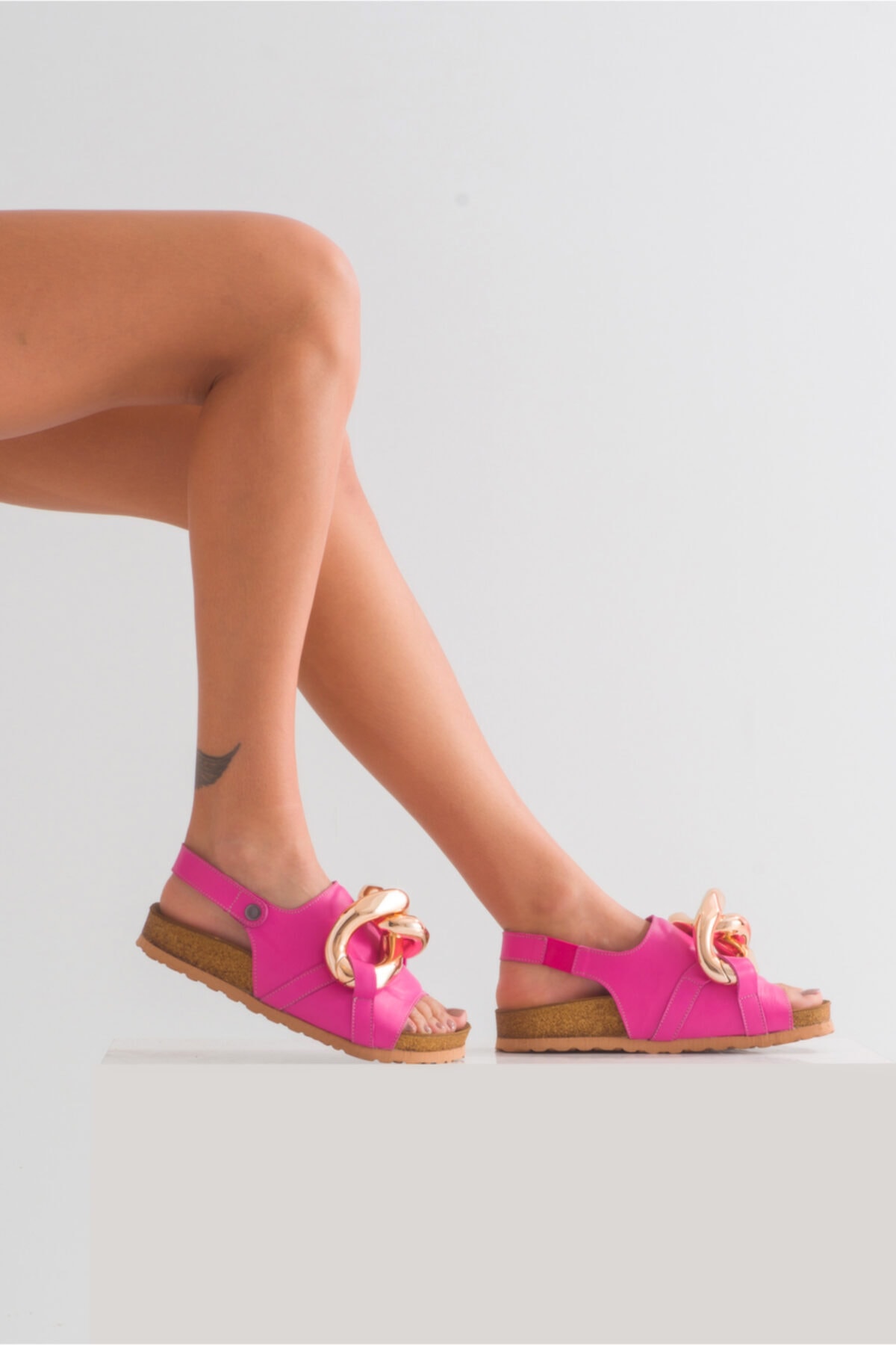 Zeynep Sıradağlı Julia Kadın Sandalet Fuşya