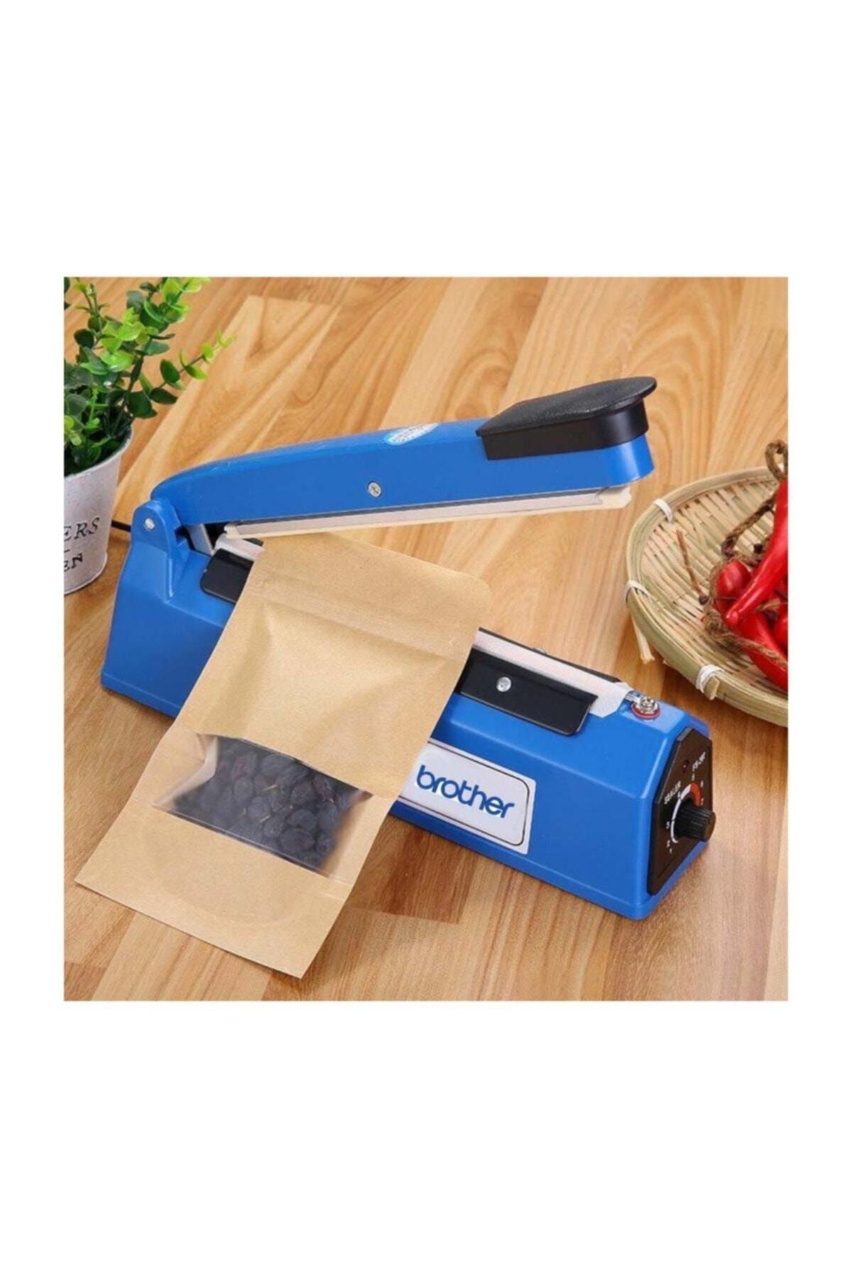Brother 30 Cm Metal Gövde Poşet Ağzı Kapama Yapıştırma Makinesi + Tel Teflon