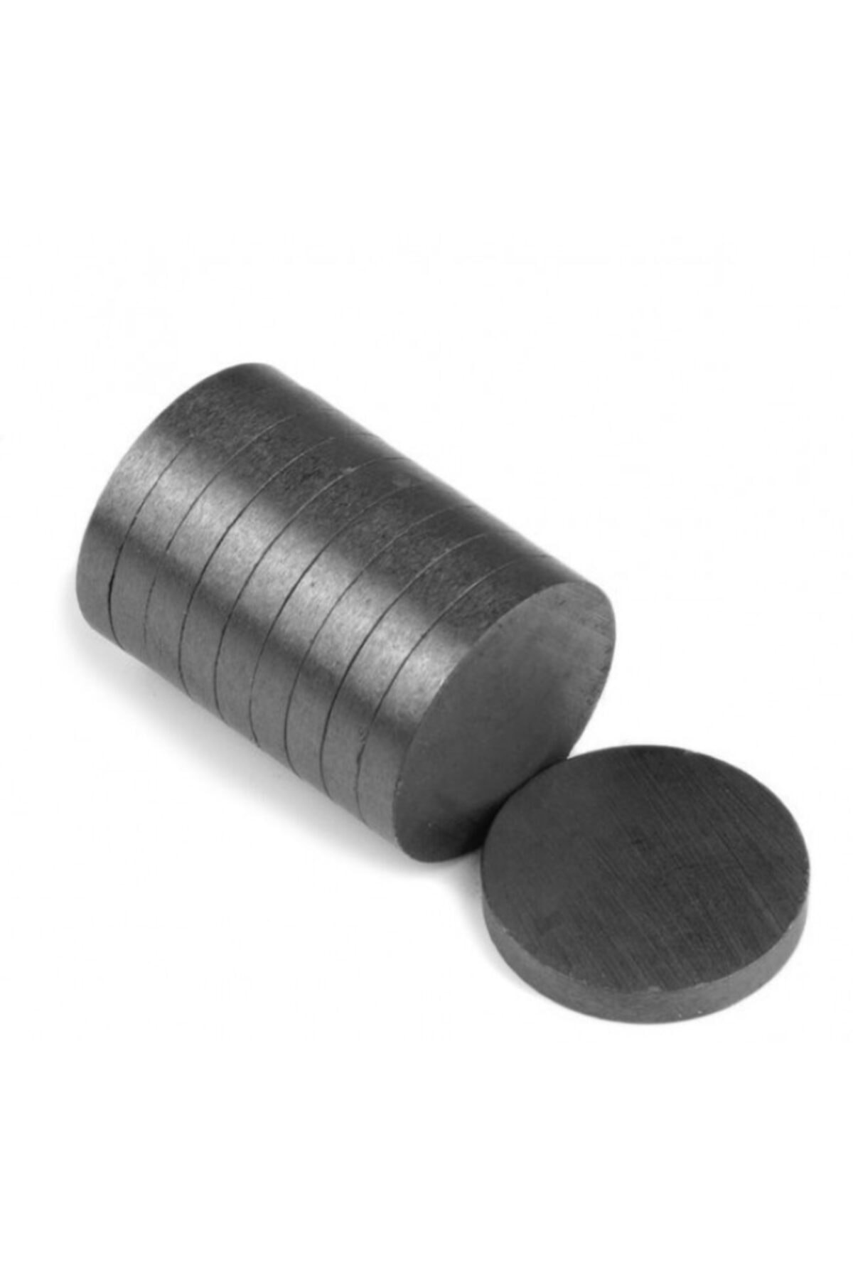 Mir Plastik Deliksiz Mıknatıs 17*3mm (100 Adet)