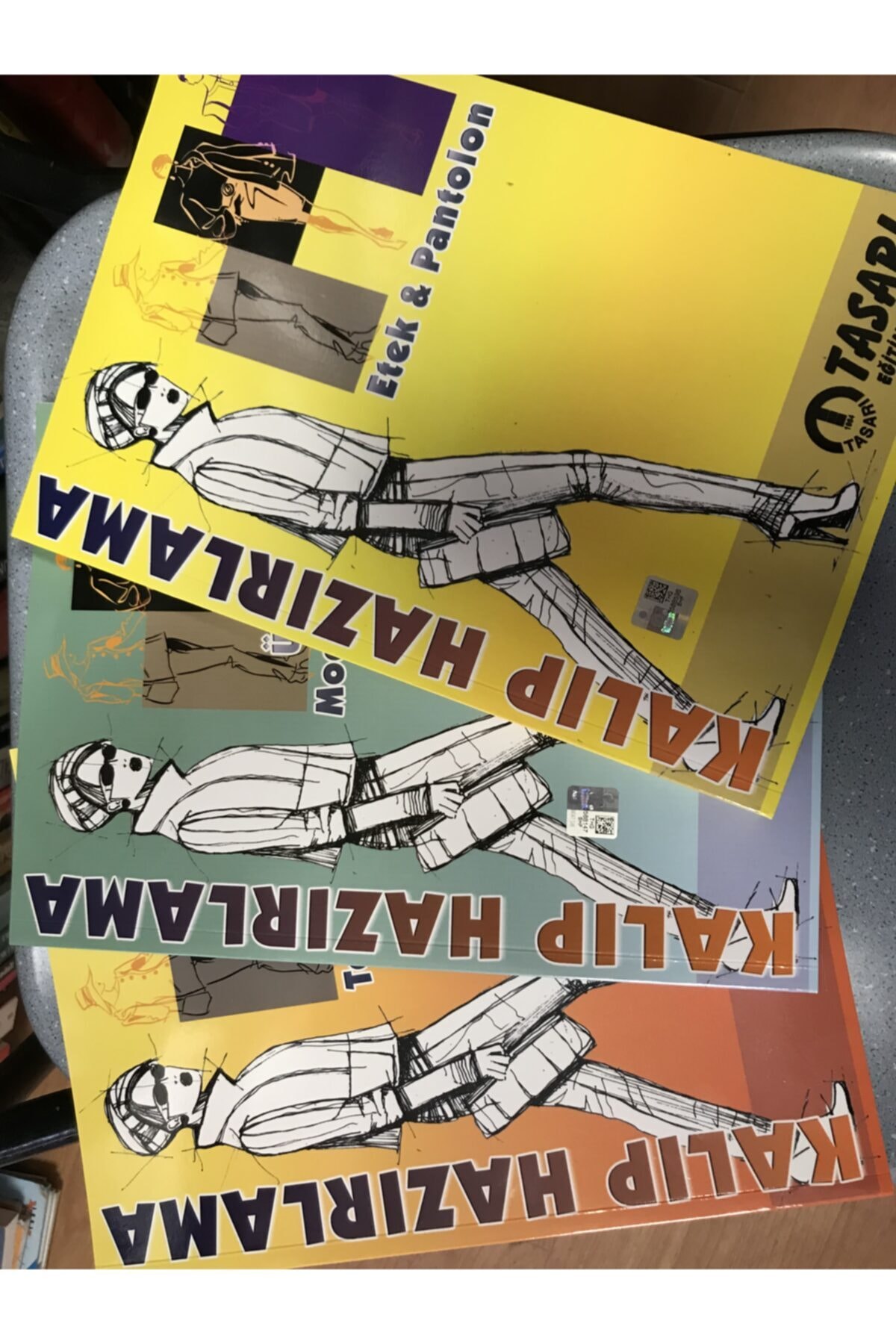 tasarı eğitim yayınları Kalıp Hazırlama Etek-pantolon/üst Beden Model Uygulama/üst Beden Teknik Çizimler (3 Kitap Takım)