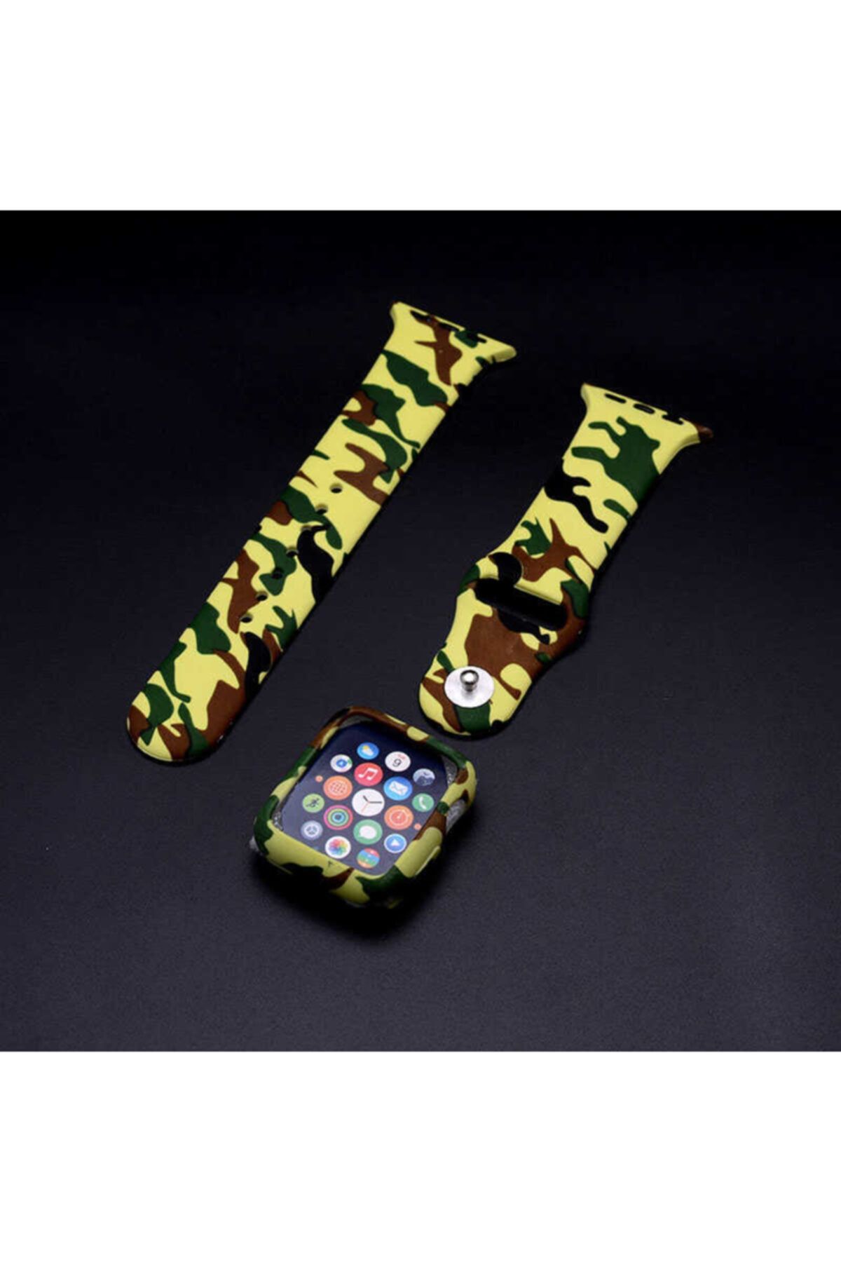 zore Apple Watch 42mm 3 In 1 Army Kordon