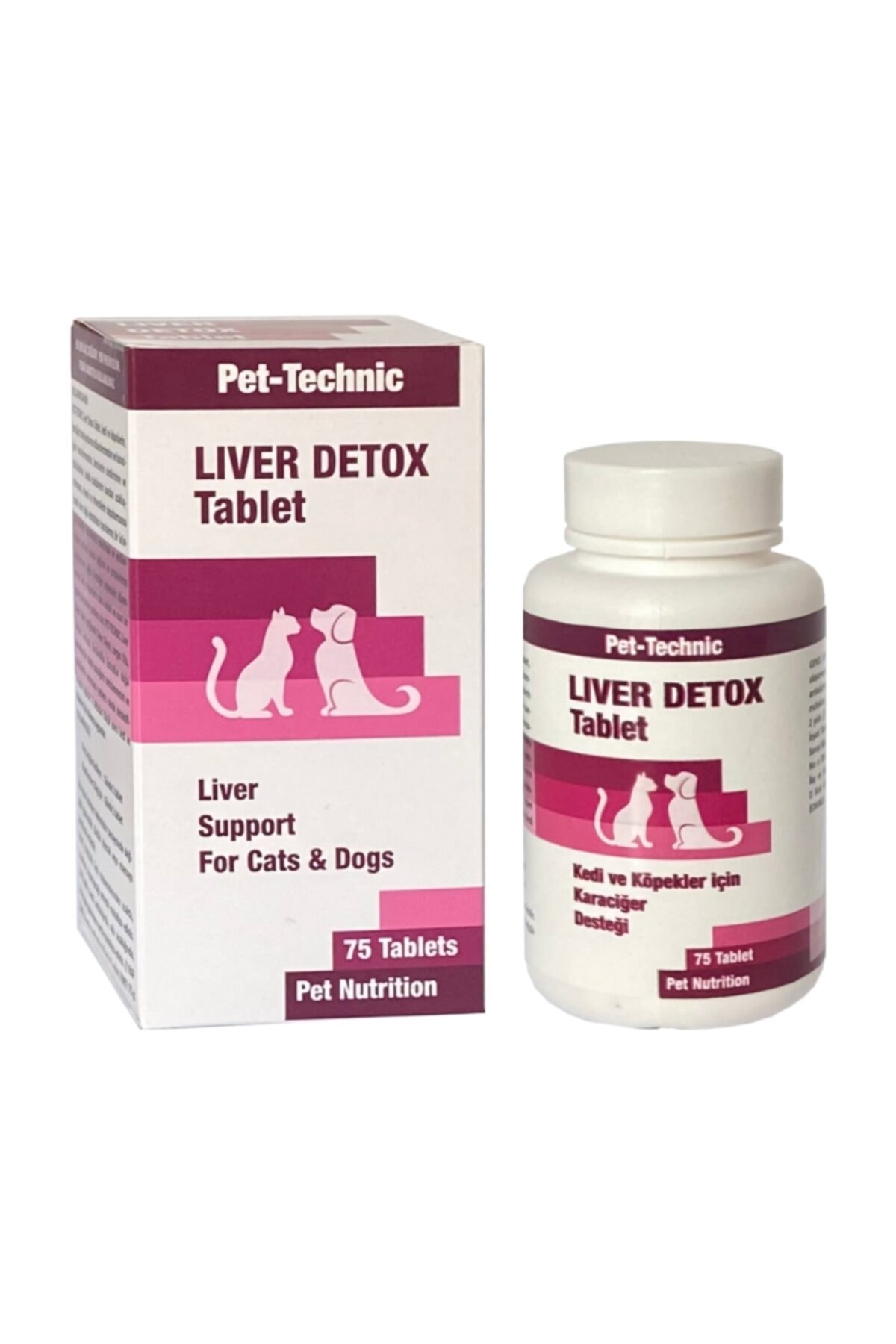 SevdePet Liver Detox Tablet Kedi Ve Köpekler Için Bağırsak Sistemi Desteği 75 Tablet