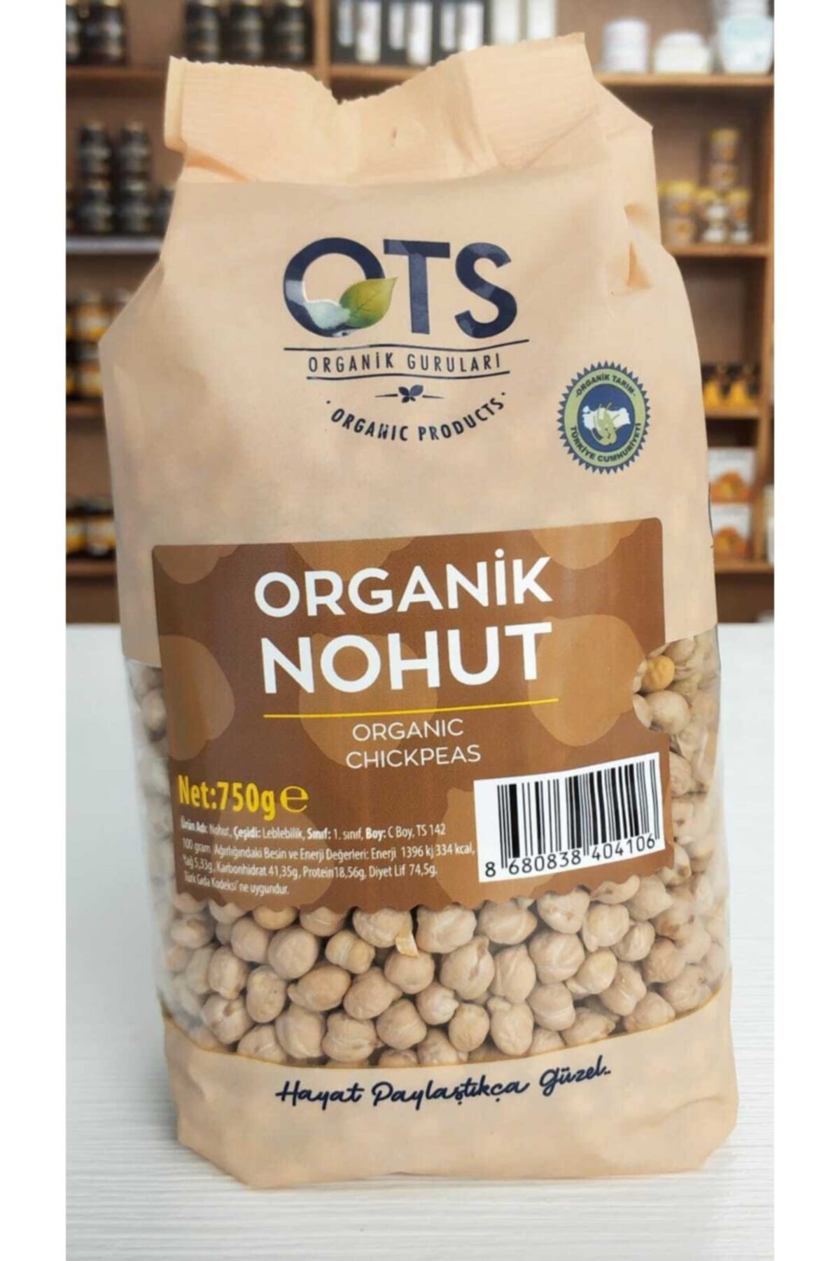 Öts Ots Organik Nohut 750gr