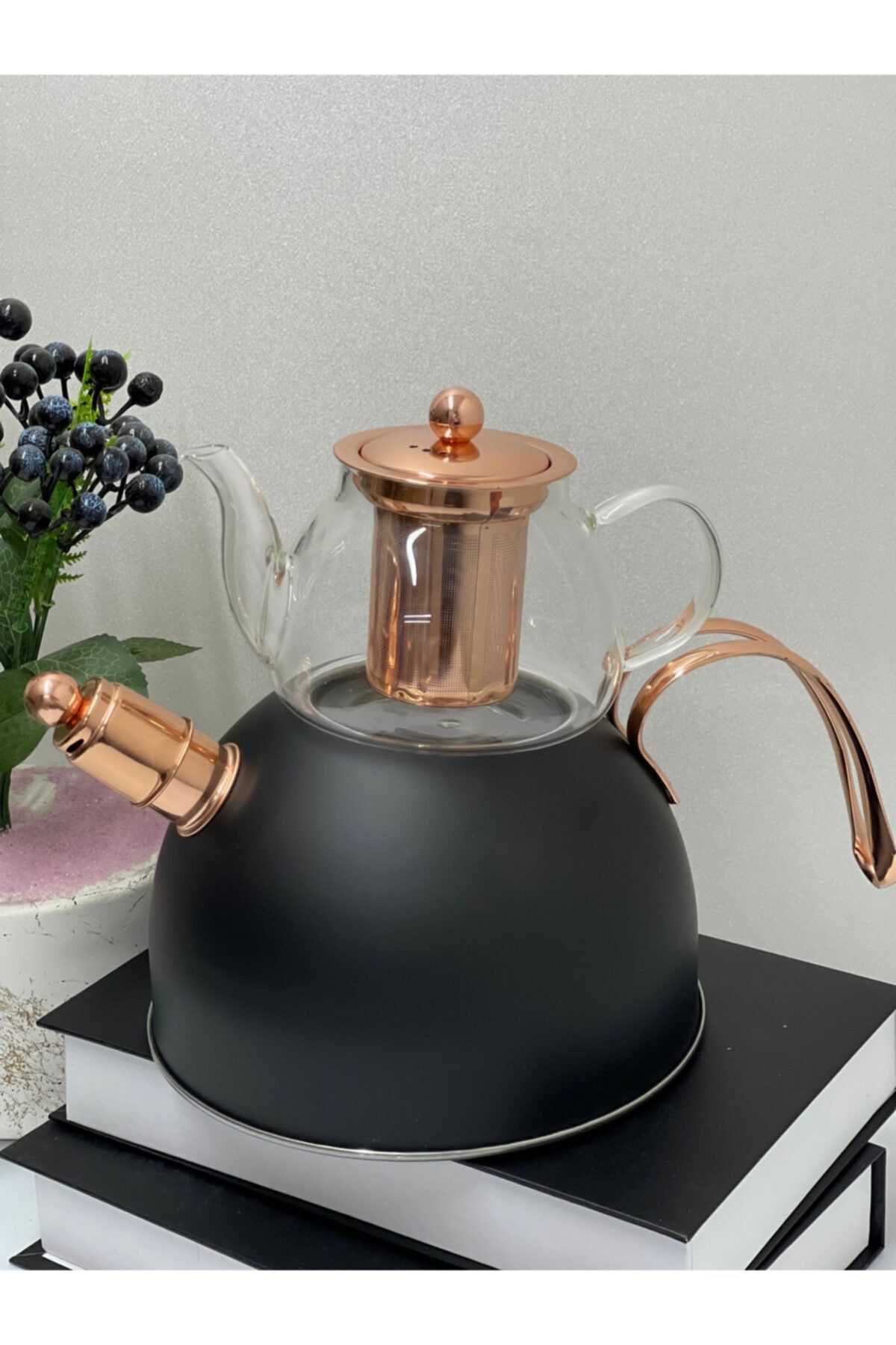 Perotti 11834 Bella Gold Granit Çaydanlık
