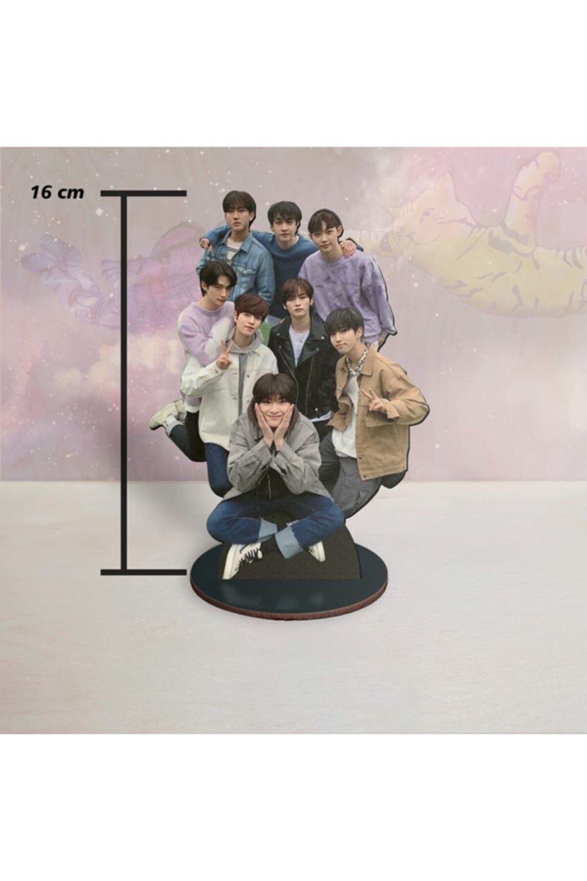 lego Craft & Design Stray Kids Ahşap 2 Boyutlu Figür *çift Yön Baskılı*