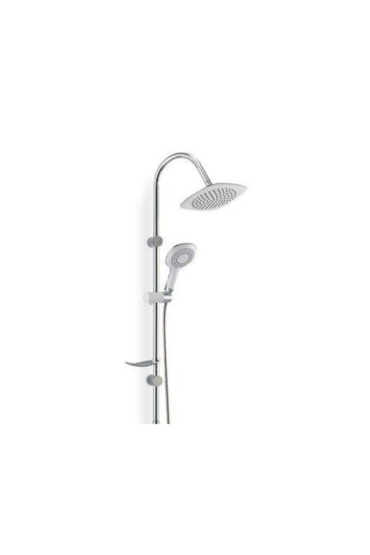 BigSale Beyaz Robot Yağmurlama Tepe Duş Seti Banyo Takım 2 Yıl Garanti