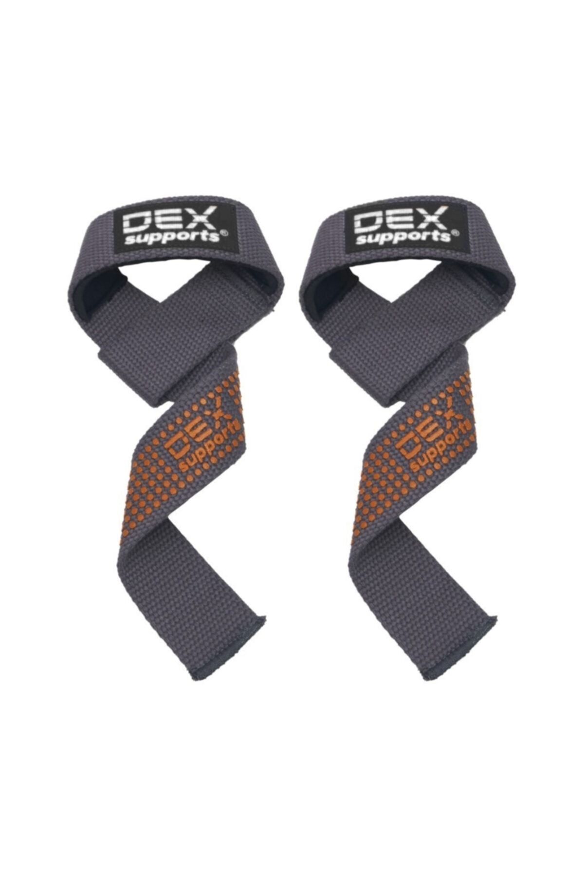 Dex Supports Lifting Strap Gri Turuncu