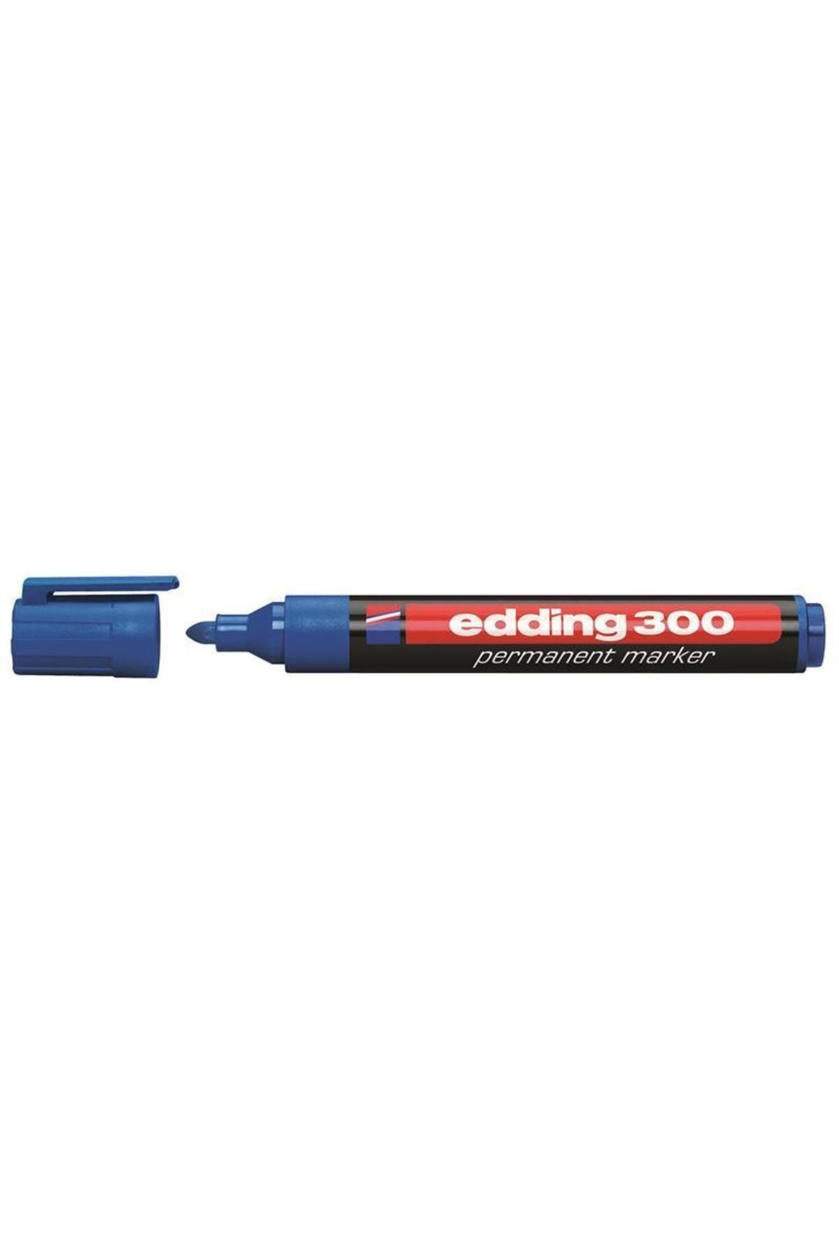 Edding 300 Mavi Permanent Marker Kalem