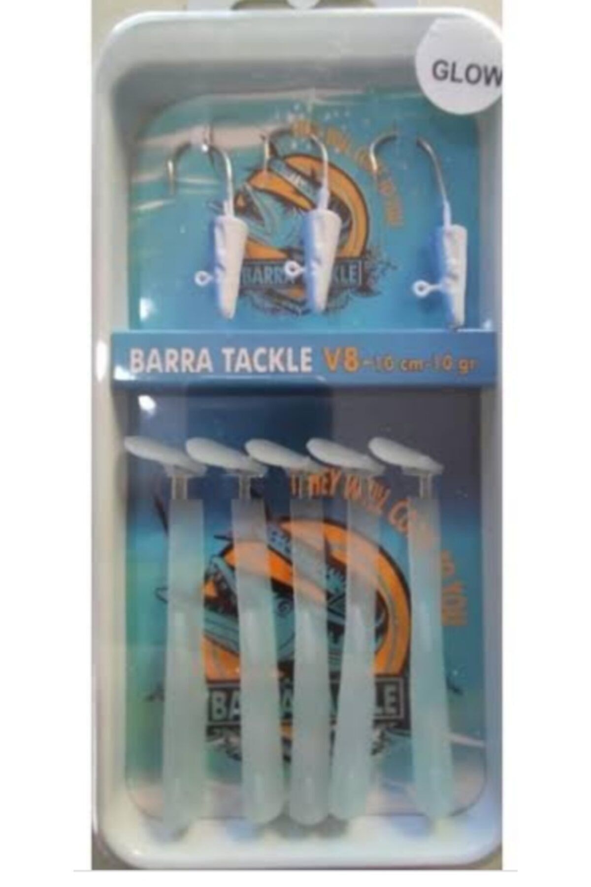 Barra Tackle V8 Silikon Yem Glow