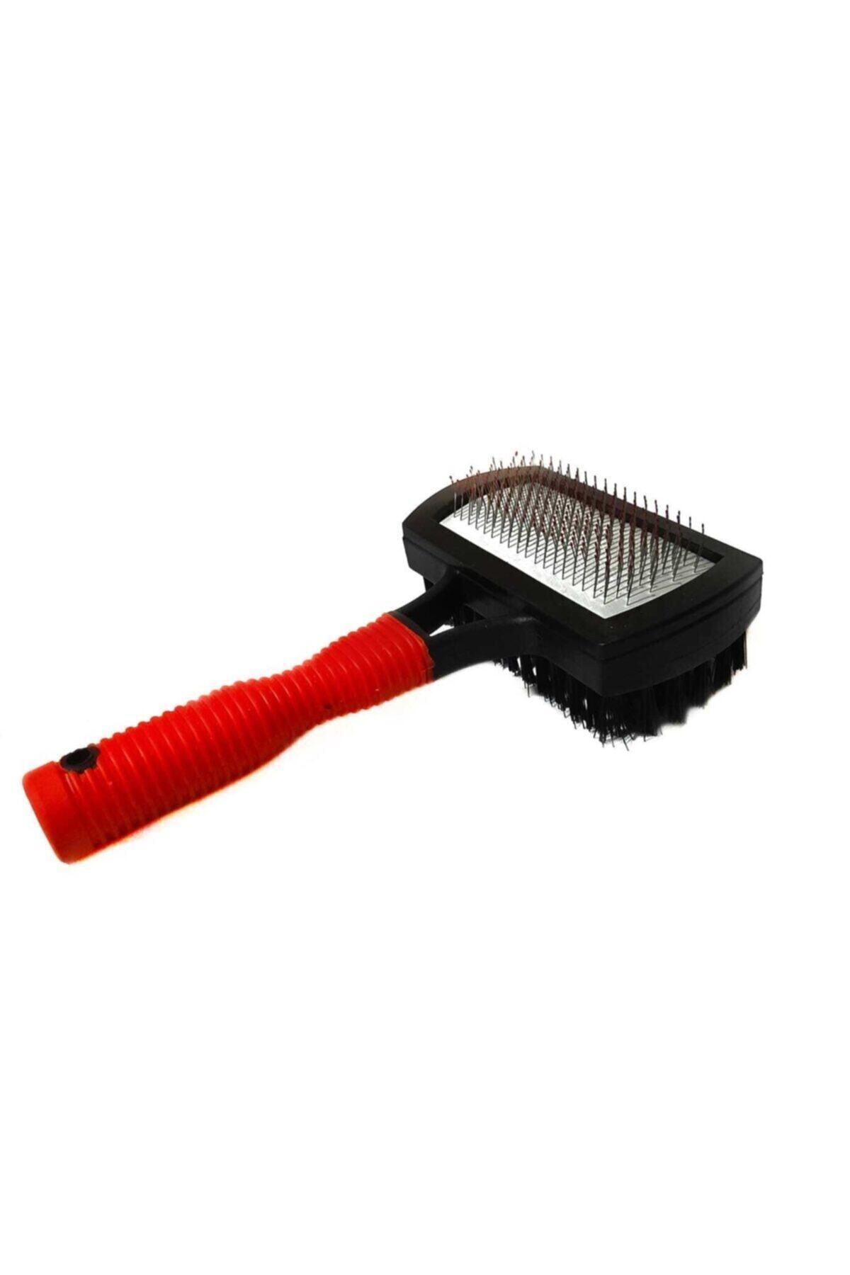 Pet Pretty Çift Taraflı Ince Telli Fırçalı Tarak