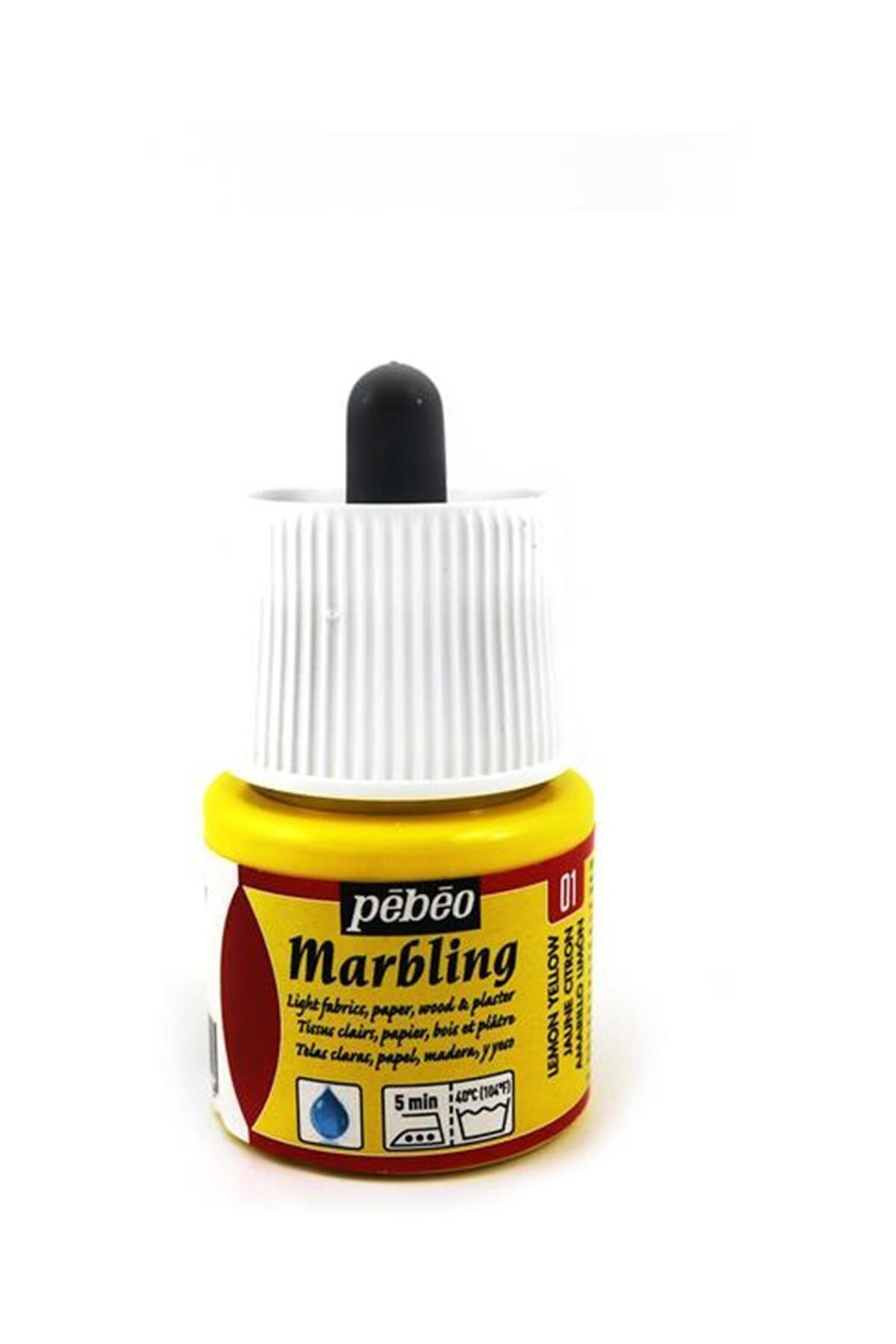 Pebeo Marka: Marbling Ebru Boyası Lemon Yellow 45 Ml Şişe 130/01 Kategori: Ebru Boyası