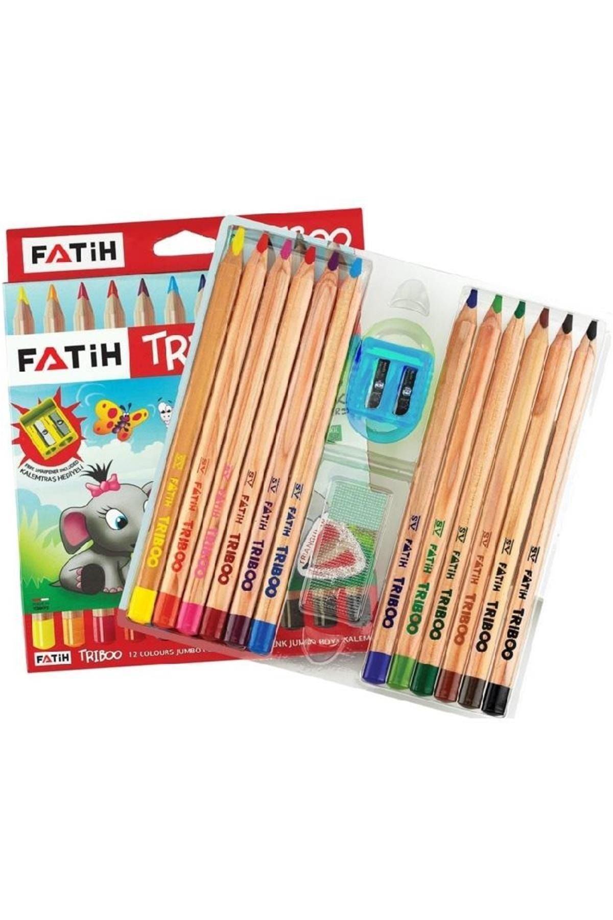 Fatih Marka: Triboo Jumbo 12 Renk Kuru Boya Kalemi 33426 Kategori: Kuru Boya Kalemi