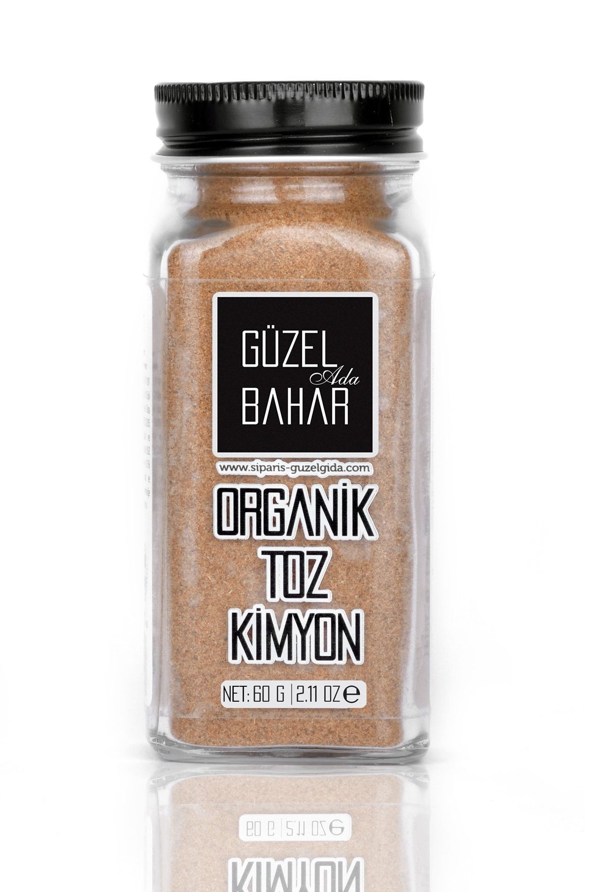 Güzel Ada Gıda Organik Kimyon 60 gr (Tuzluklu)