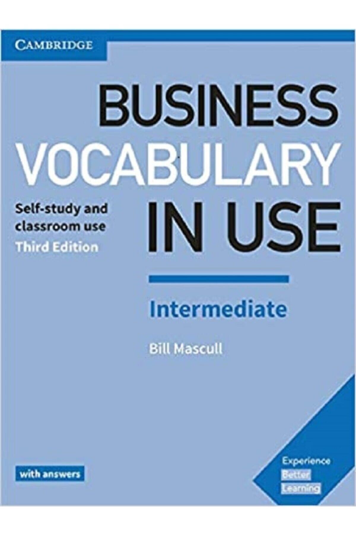 Cambridge Publishing Business Vocabulary In Use Intermediate With Answers