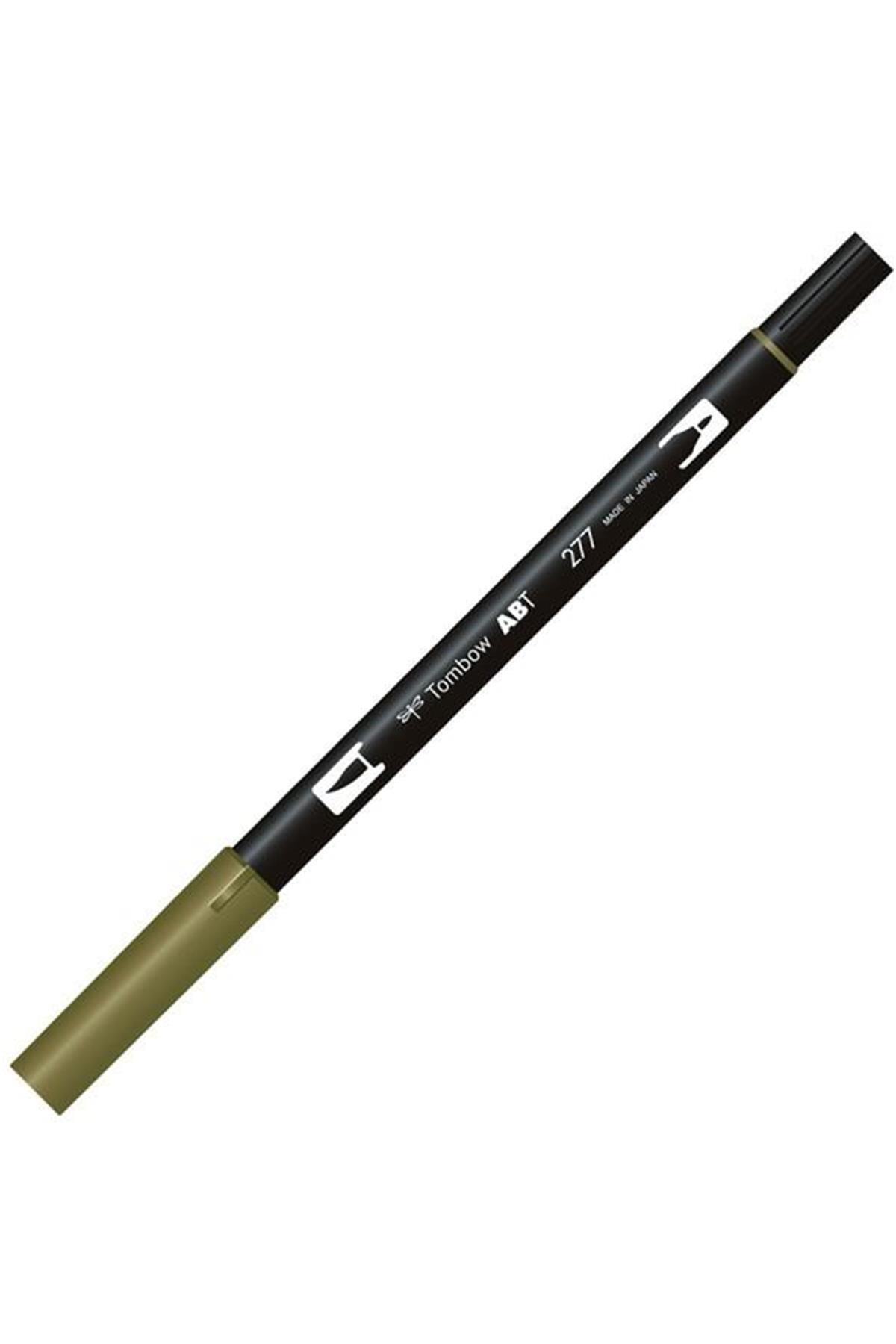 Tombow Marka: Dual Brush Pen Fırça Uçlu Keçeli Kalem Dark Green T-277 Kategori: Kuru Boya Kalemi