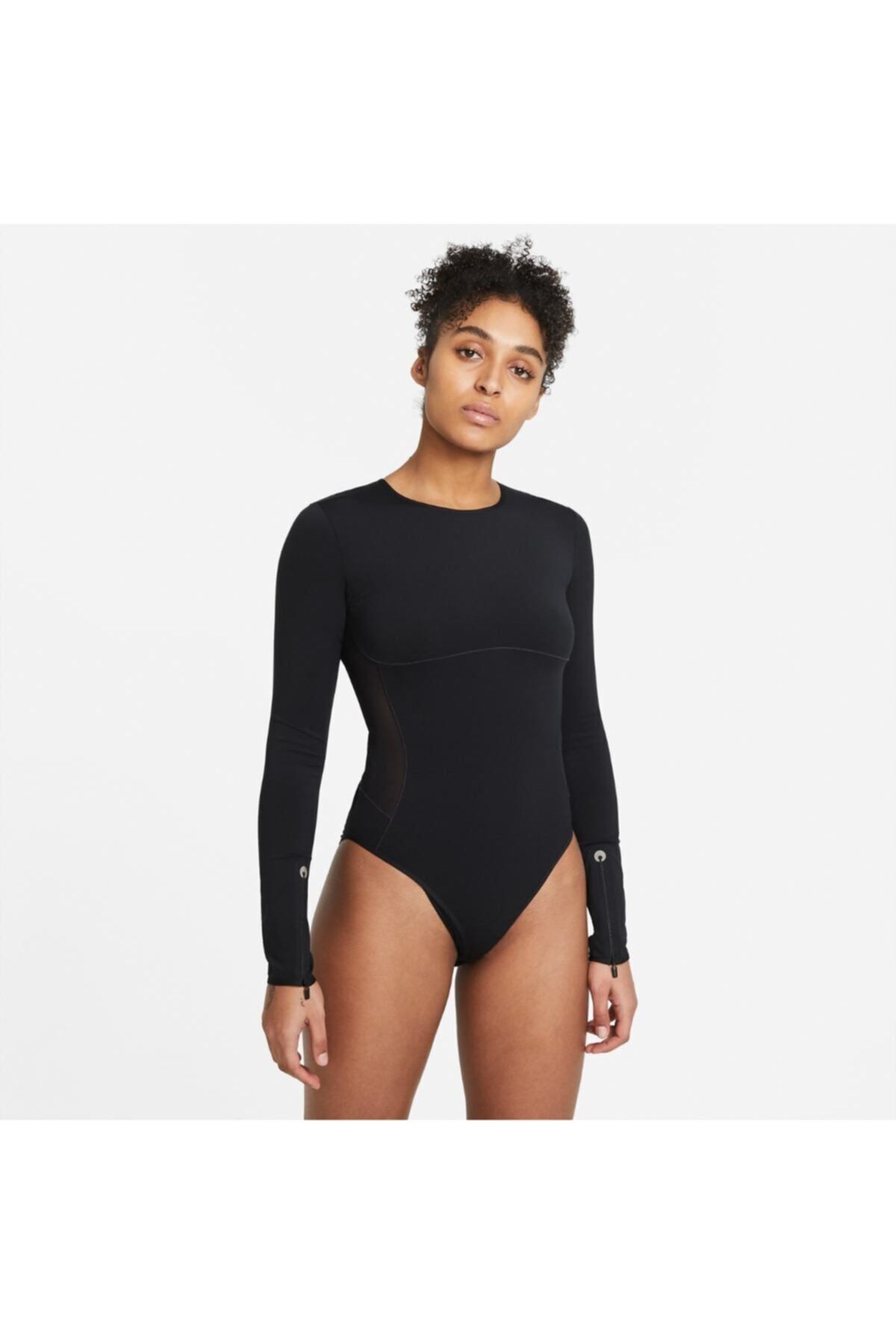 Nike Vücut Nıke W Nk Cty Rdy Ls Bdysuıt Da0252-010