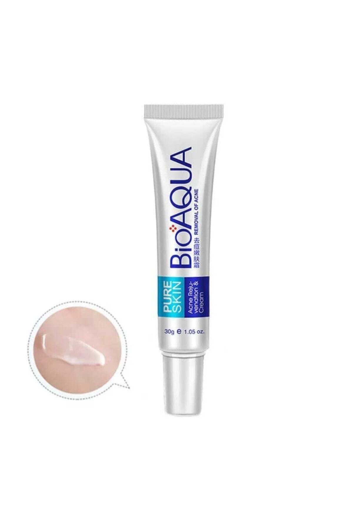barisshop Bioaqua Sivilce Kremi Akne Kremi Beyazlatma Yüz Kremi Yara Izi Siyah Nokta Remover Onarım Krem 30ml