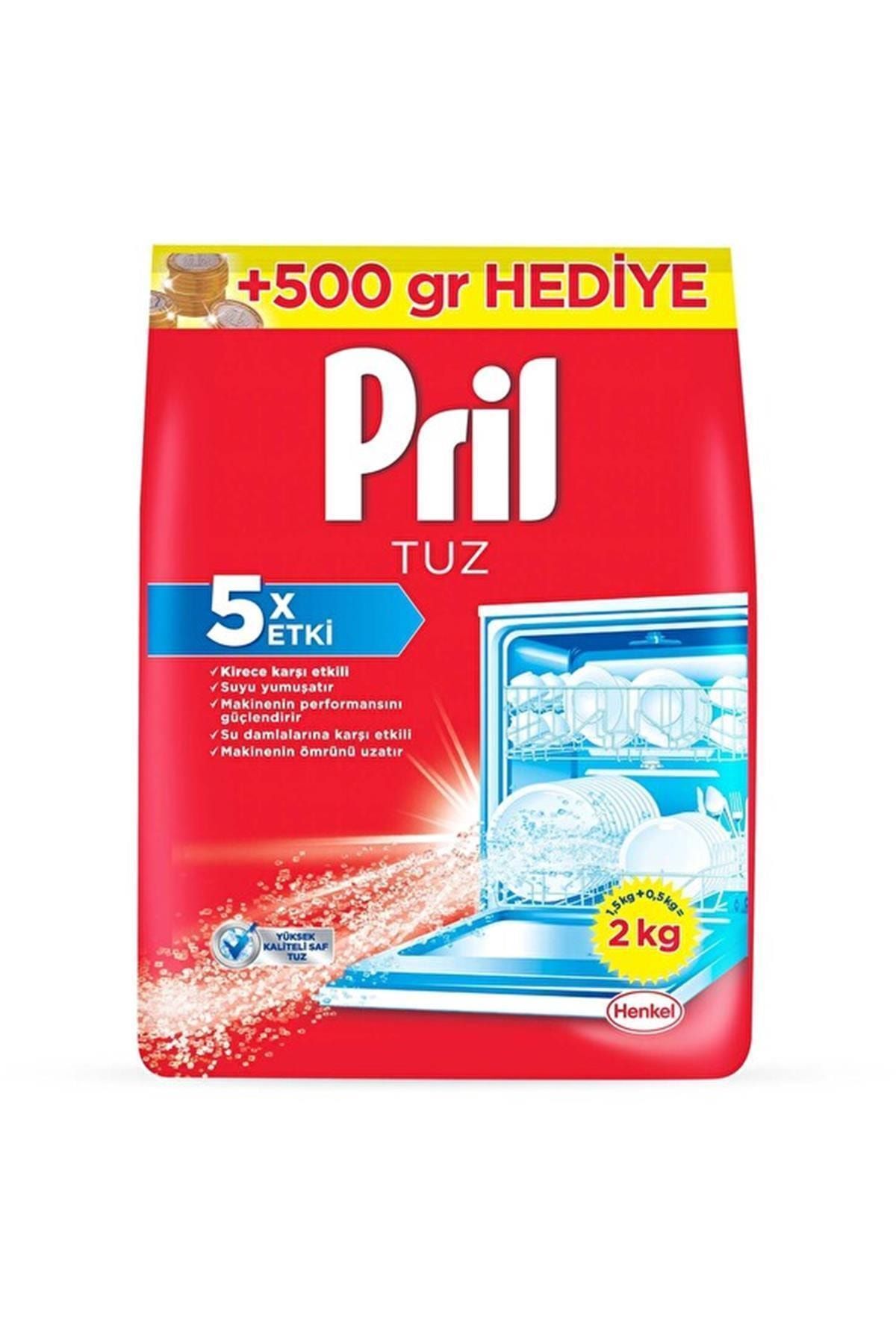 Pril Marka: Bulaşık Makinesi Deterjanı Tuz 2 Kg Kategori: Bulaşık Makinesi Deterjanı