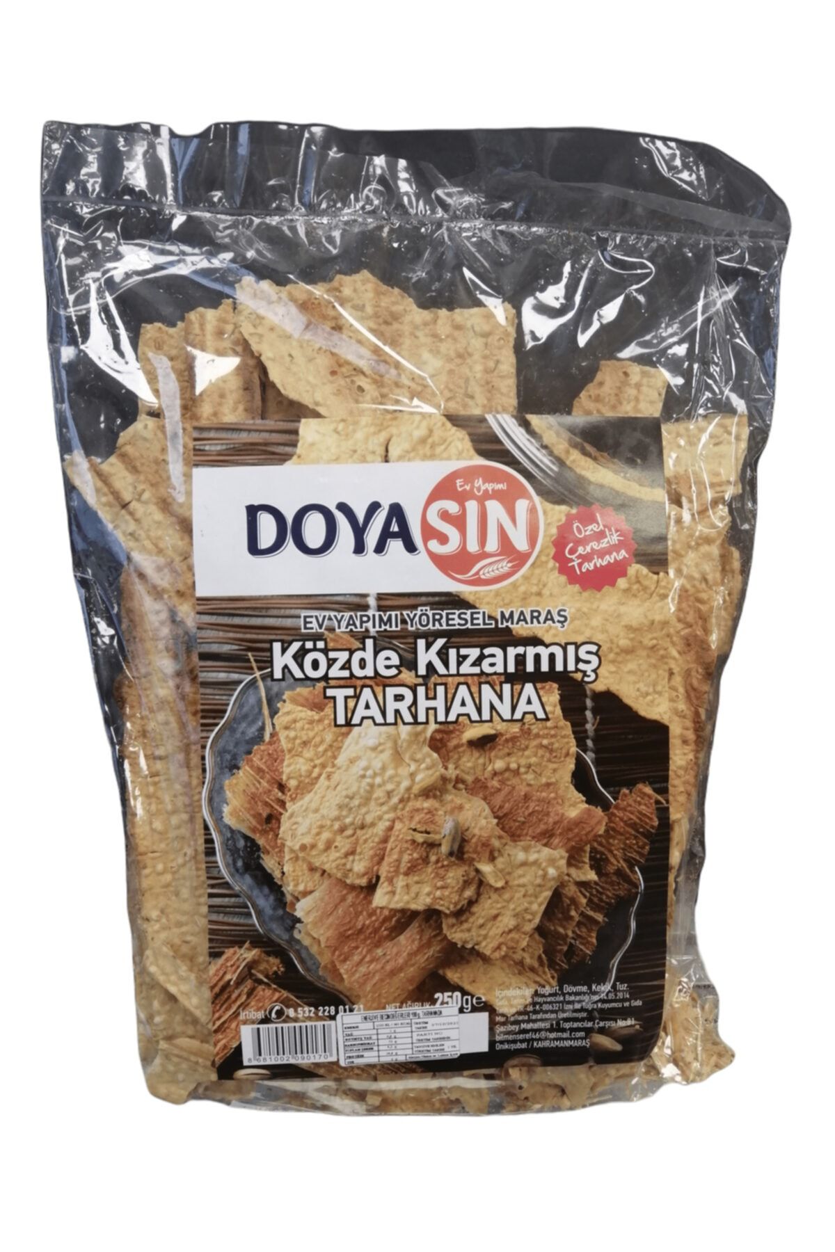 DOYA Közde Kızarmış Tarhana Cips Maraş Usulu 250 gr