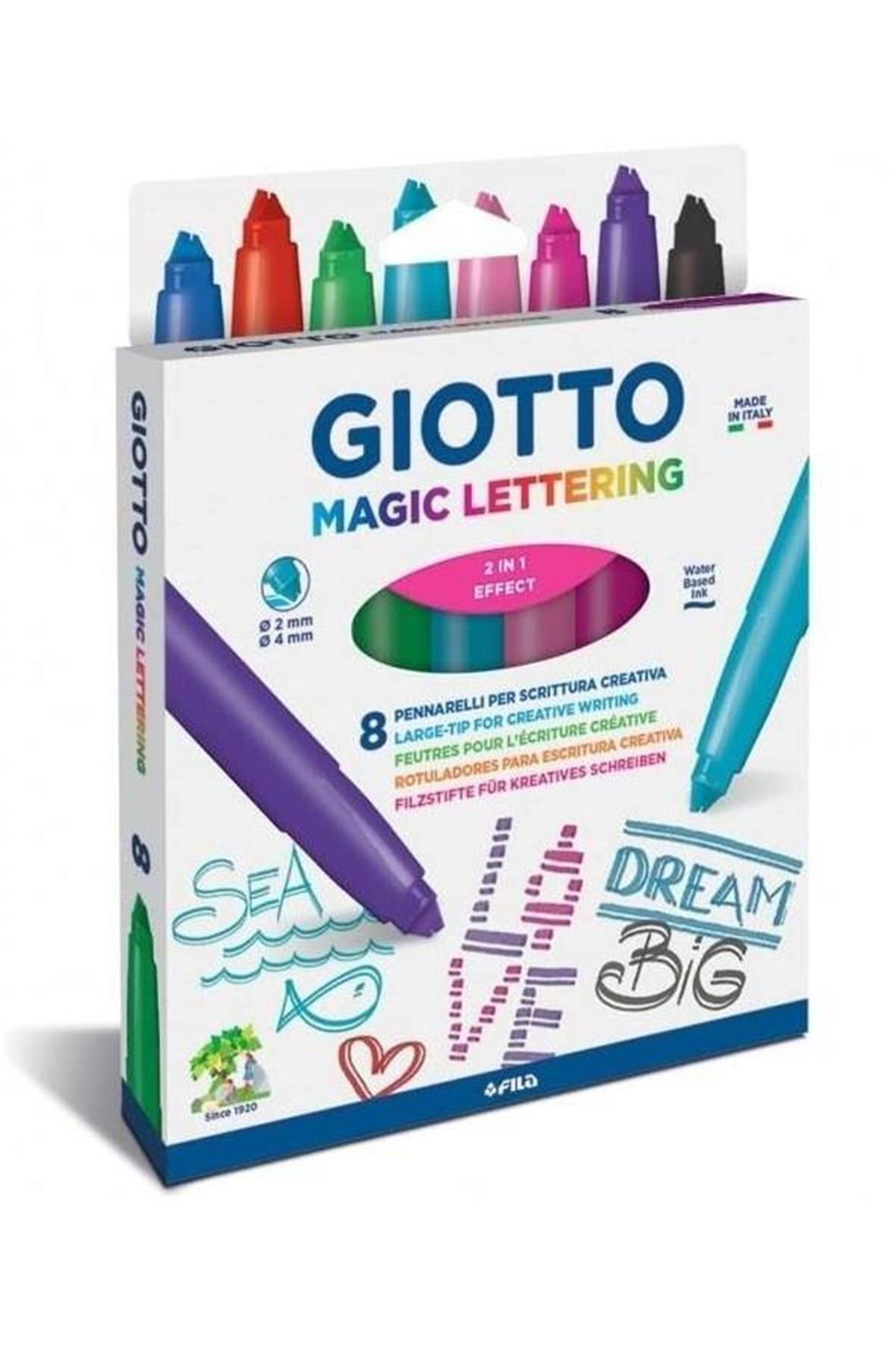 Giotto Marka: 8 Renk Magic Lettering Keçeli Kalem 426500 Kategori: Sulu Boya