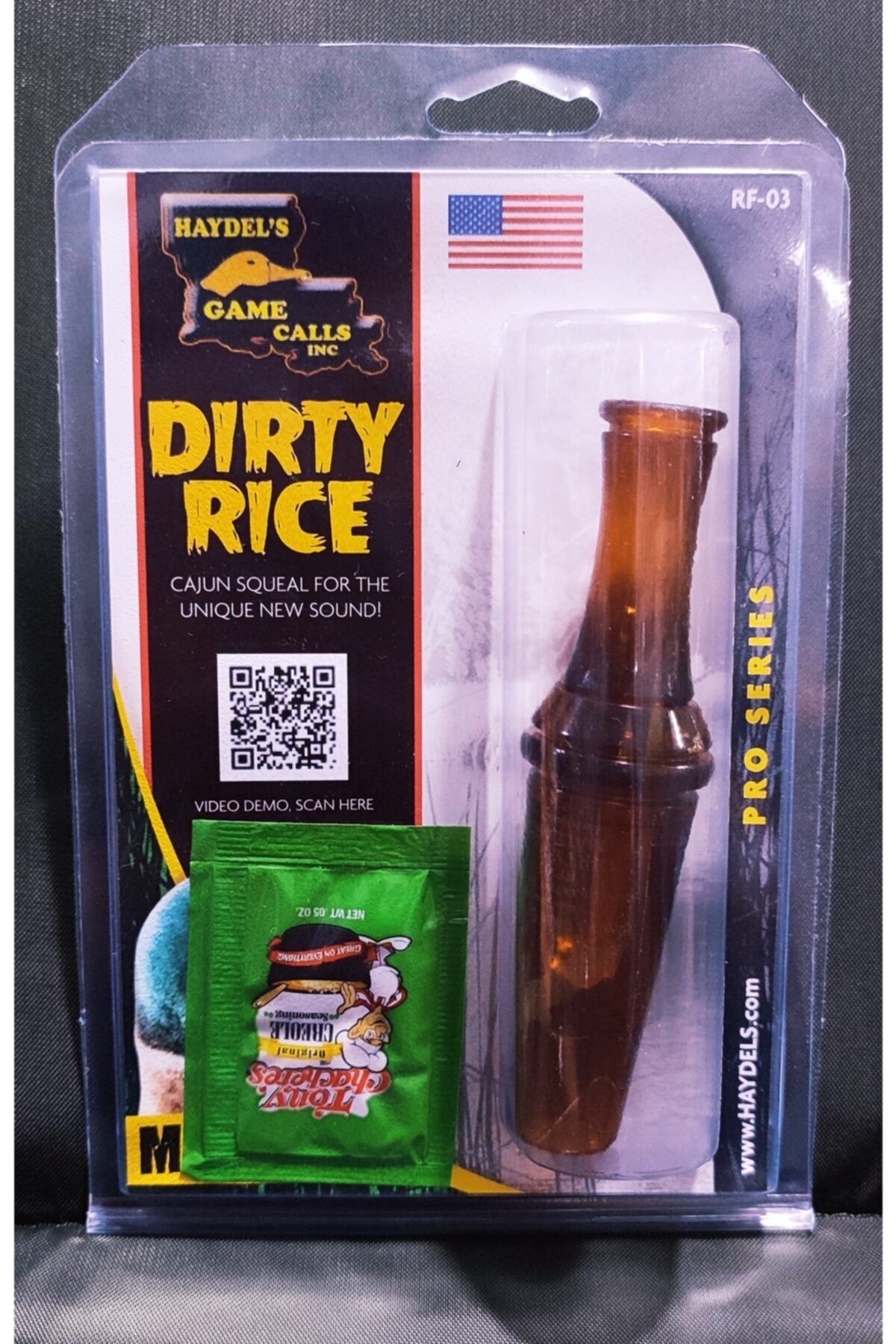 YILDIZ Haydel's Game Calls Dirty Rice Mallard Ördek Düdüğü