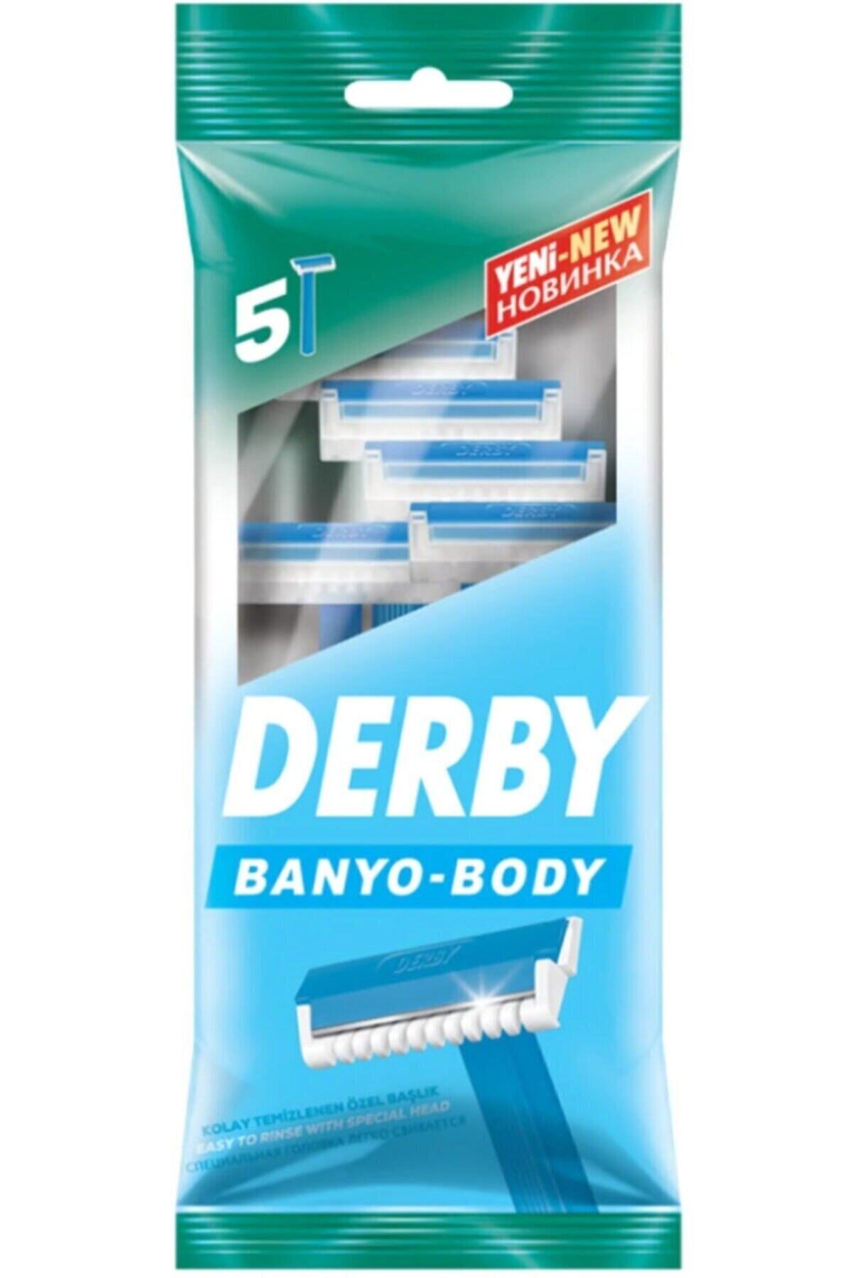 Derby Banyo Tıraş Bıçağı 5'li Poşet