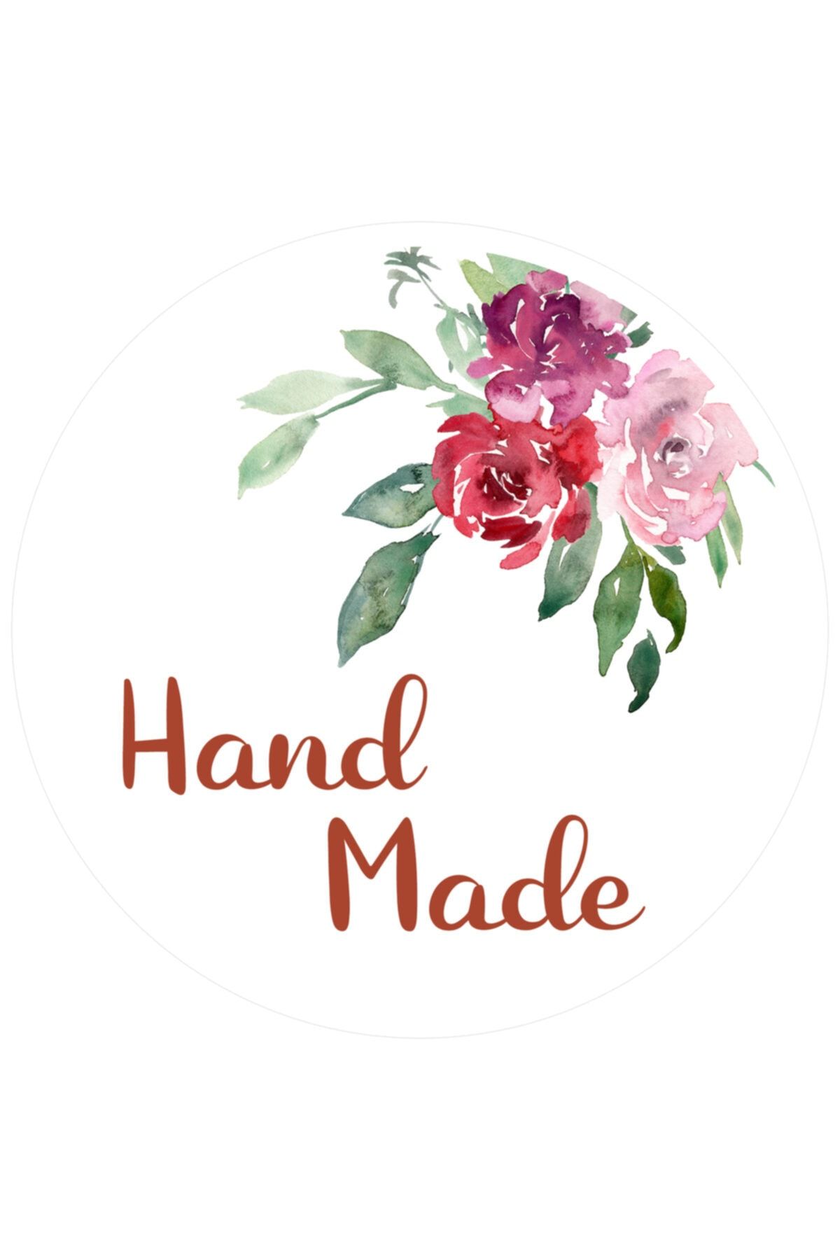 Alaçatı Art Boutiqe Hanmade El Yapımı Sticker Seti 50 Adet 4*3.5 C Waterproof Sticker Kutu Etiketi-my Small Bussinnes