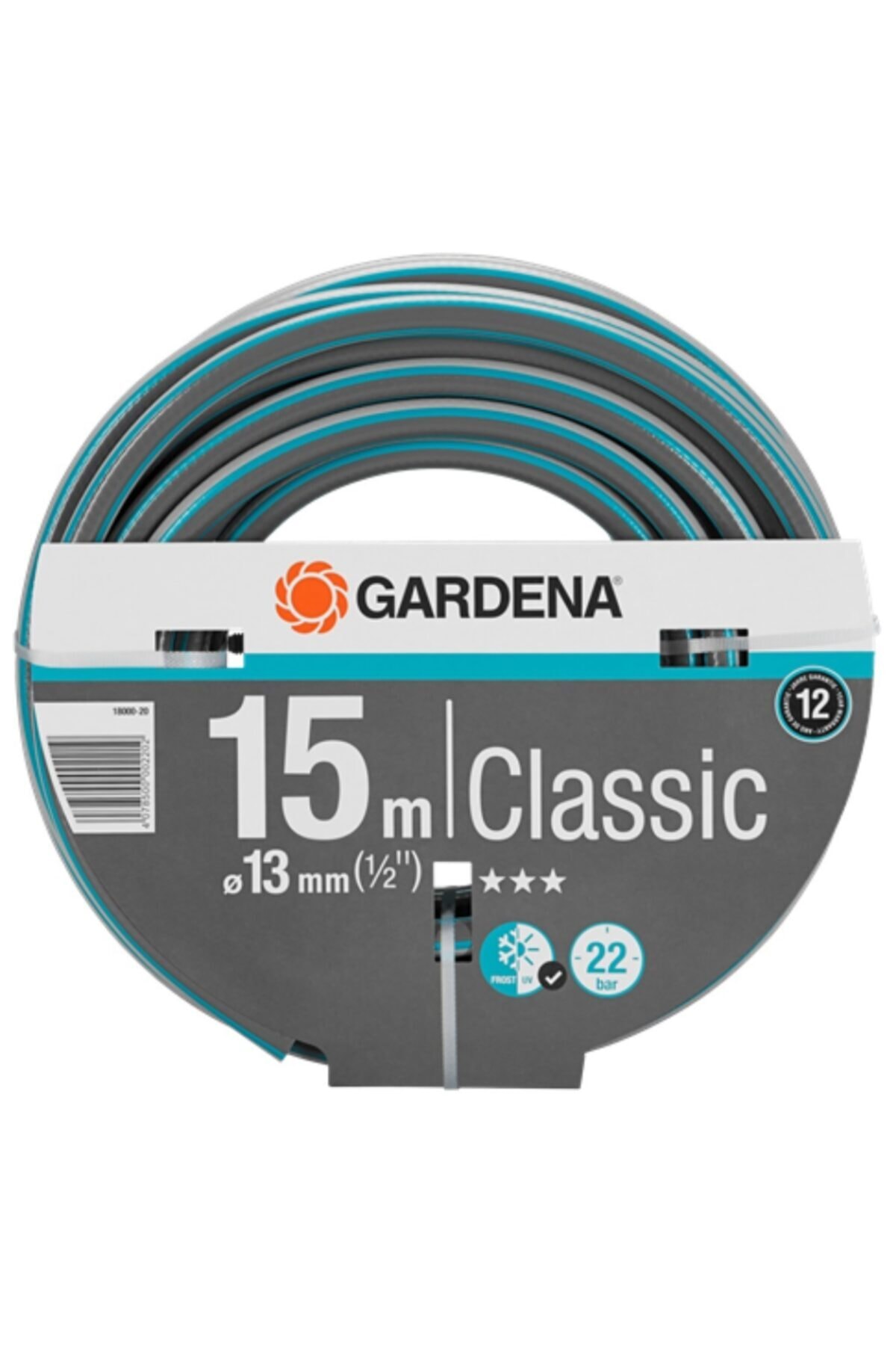 Gardena 18000 Classic Hortum 15  mt 1/2