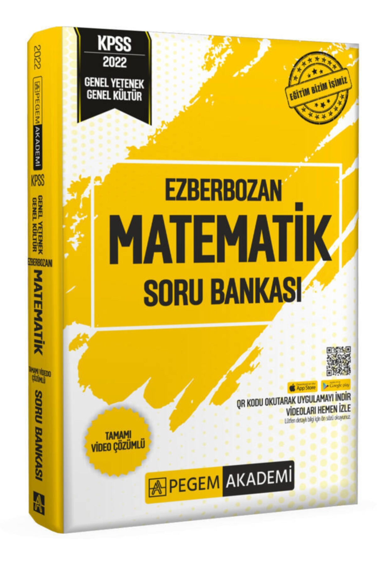 Pegem Yayınları Pegem 2022 Kpss Matematik Ezberbozan Soru Bankası Video Çözümlü Pegem Akademi Yayınları