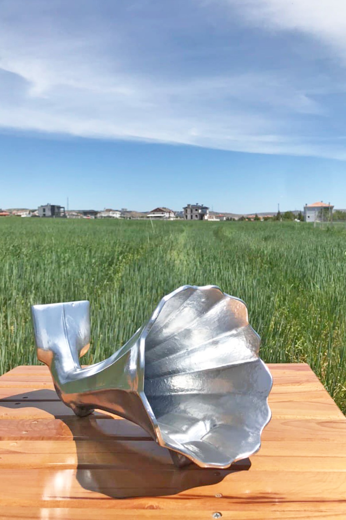 Ayşegül'ün Seramik Atölyesi Seramik Akustik Gramafon (telefon Takılabilir)