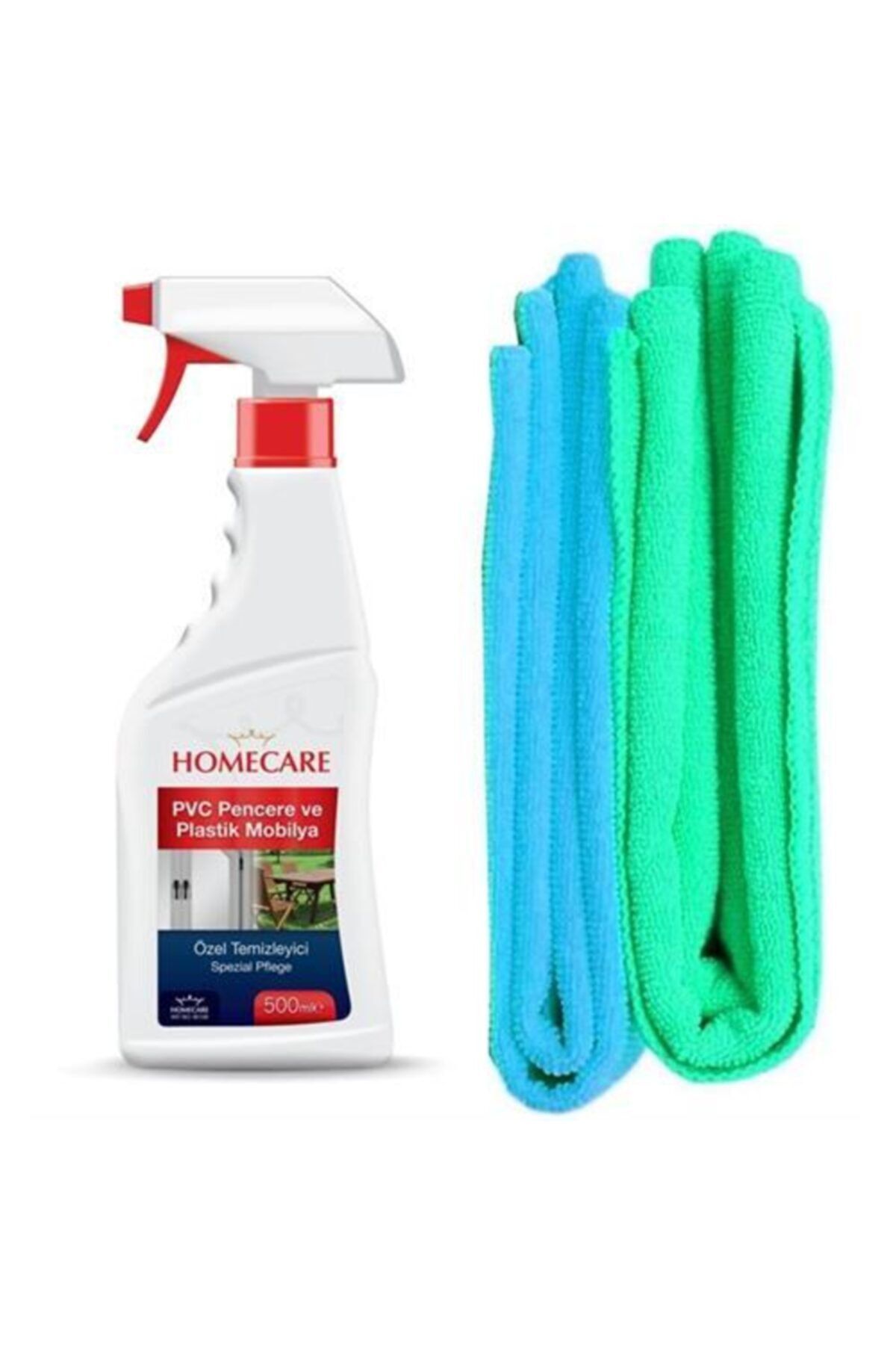 Transformacion Transformacıon Pvc Plastik Tüm Yüzey Temizleyici 2 Bez Hediyeli Set Temizleyici