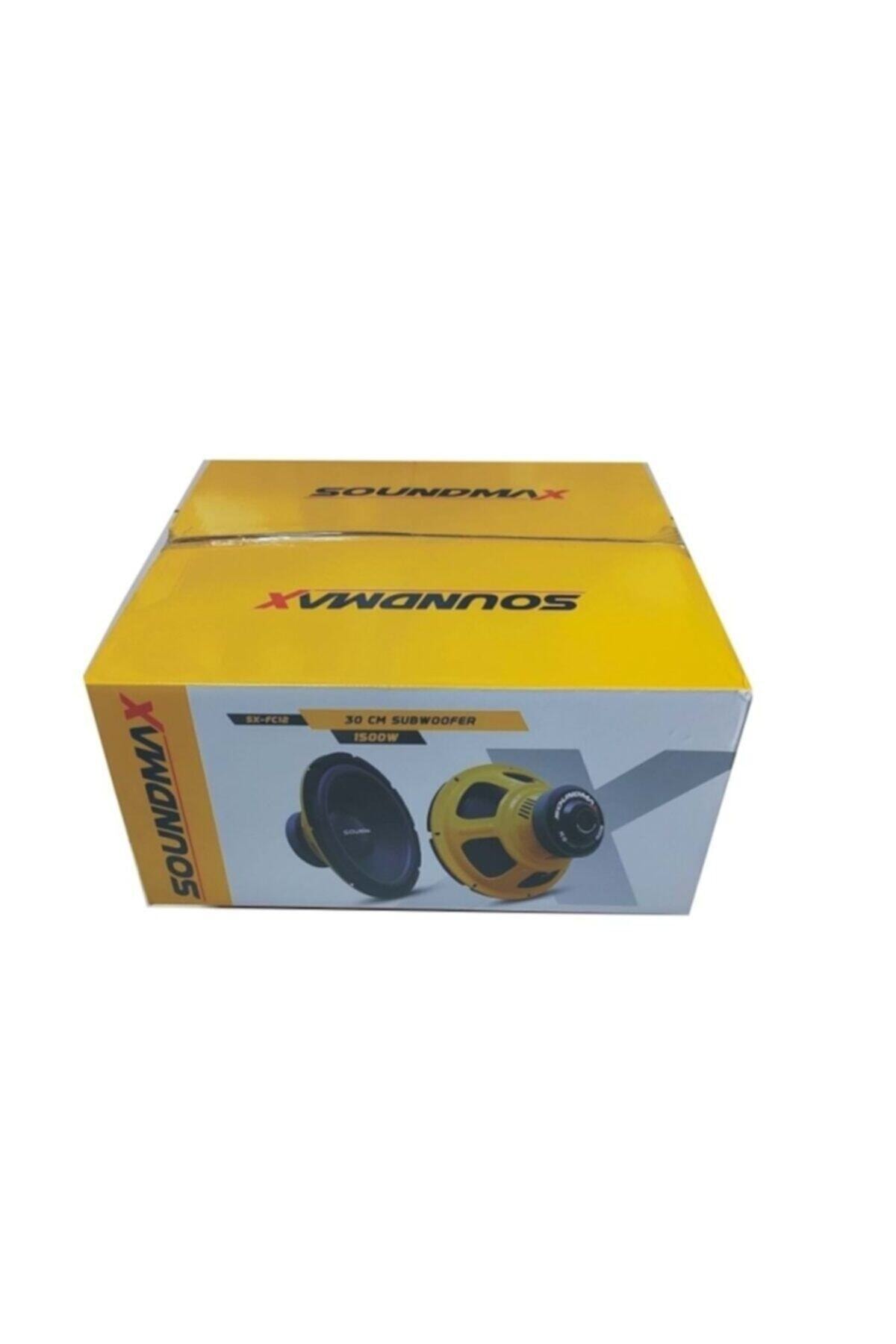 Soundmax Sx-fc12 Bass Subwoofer 30cm 1500w Rms Power 450w Oto Bufur