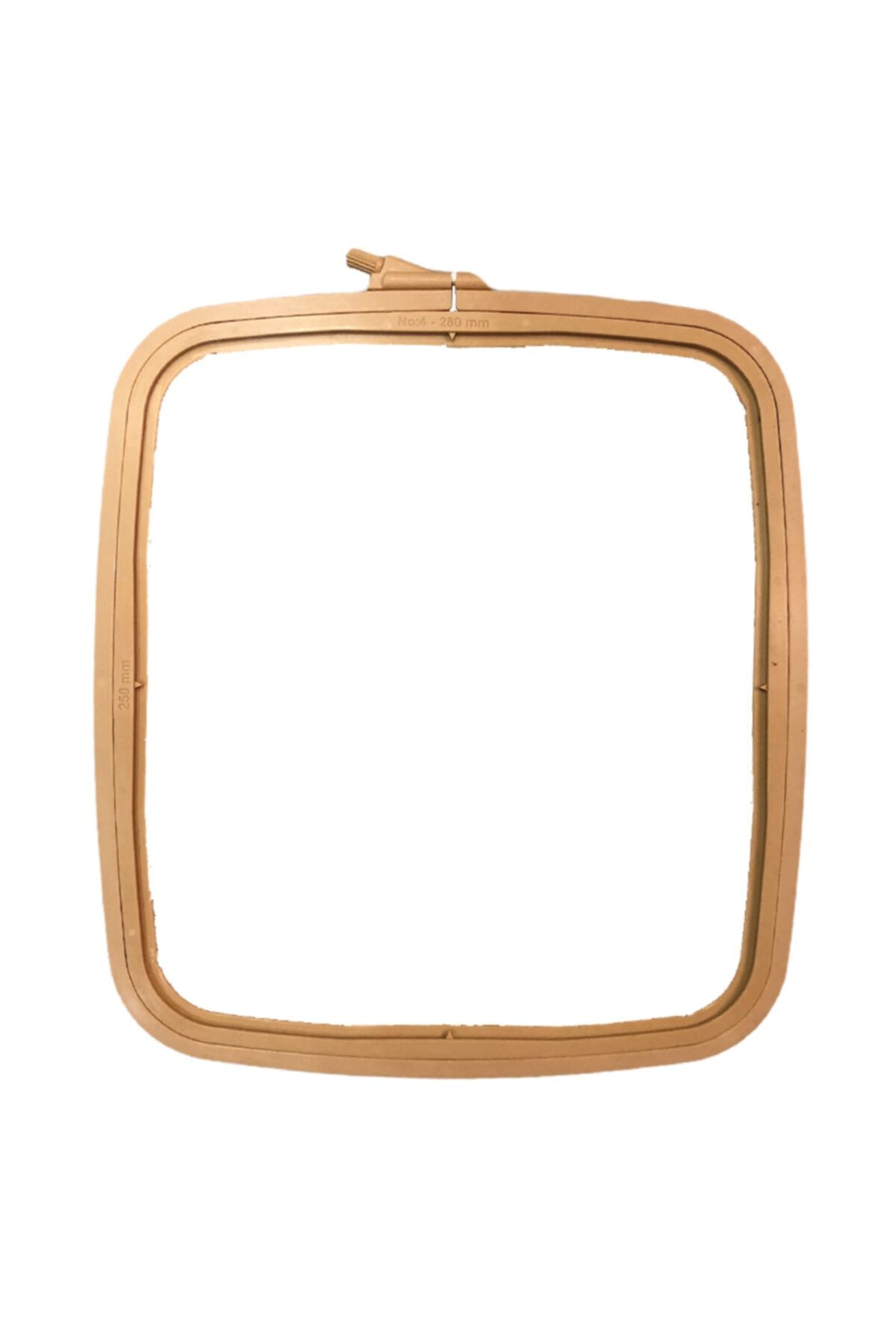 Nurge Şenel Yün Kare Plastik Kasnak No: 4 Çap 250* 280mm (25 X 28 Cm)